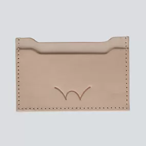 Edwin - Italian Leather Cardholder - Nude