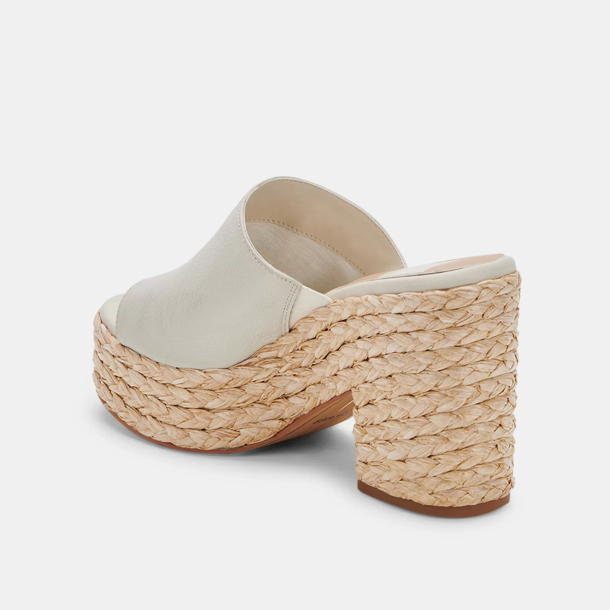 ELORA HEELS IVORY LEATHER