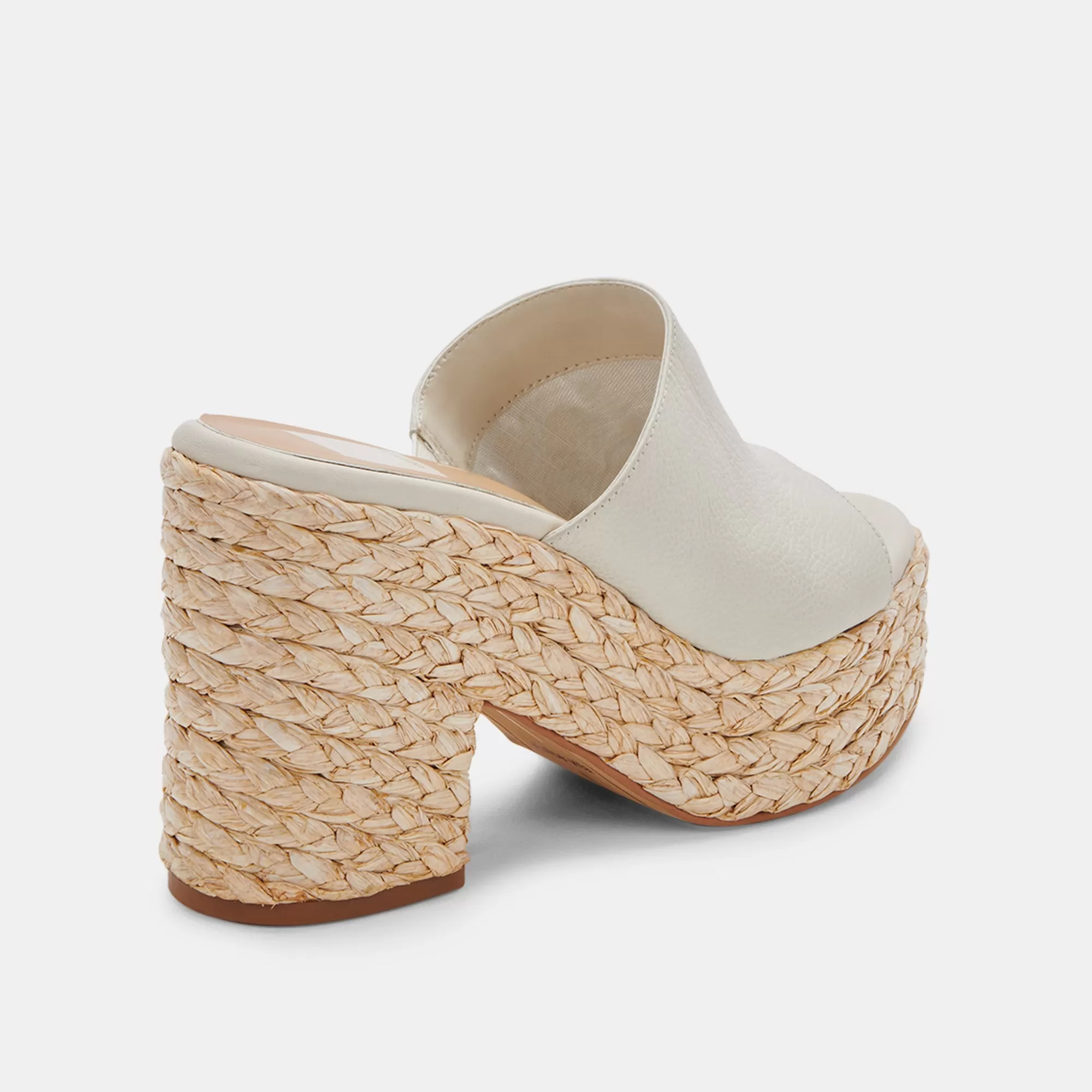 ELORA HEELS IVORY LEATHER