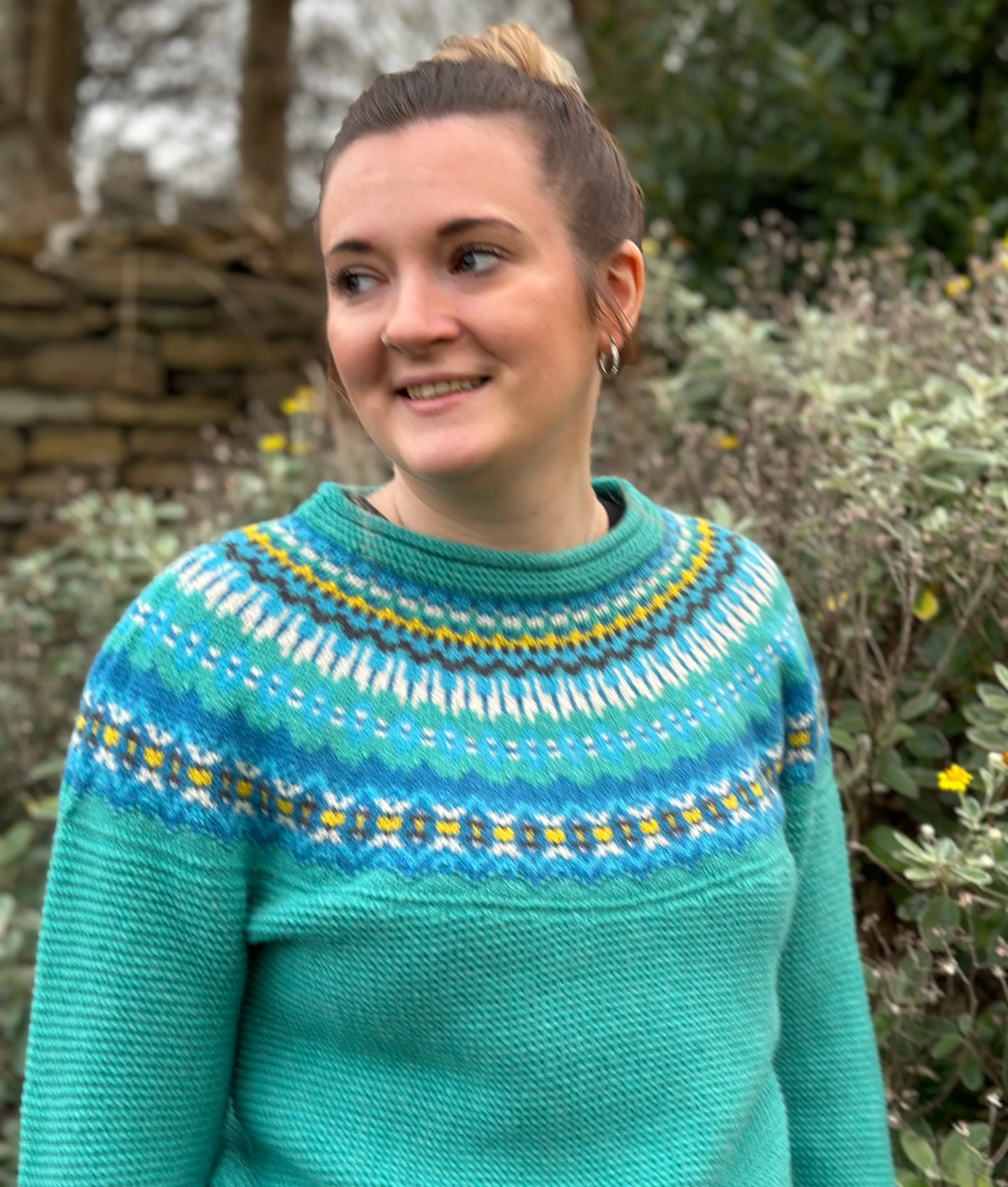 Eribé Stonybreck Sweater in Lagoon