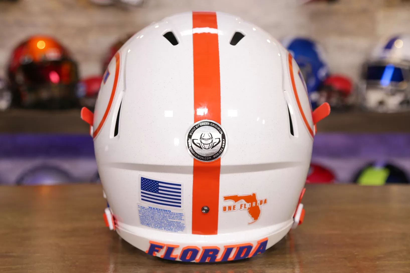 Florida Gators Riddell Speed Replica Helmet - GG Edition 00304