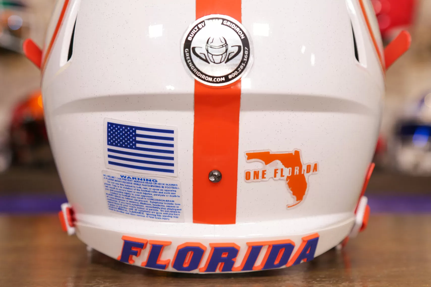 Florida Gators Riddell Speed Replica Helmet - GG Edition 00304