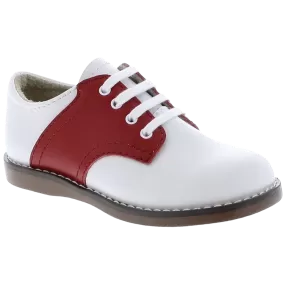 Footmates Cheer - White/Red