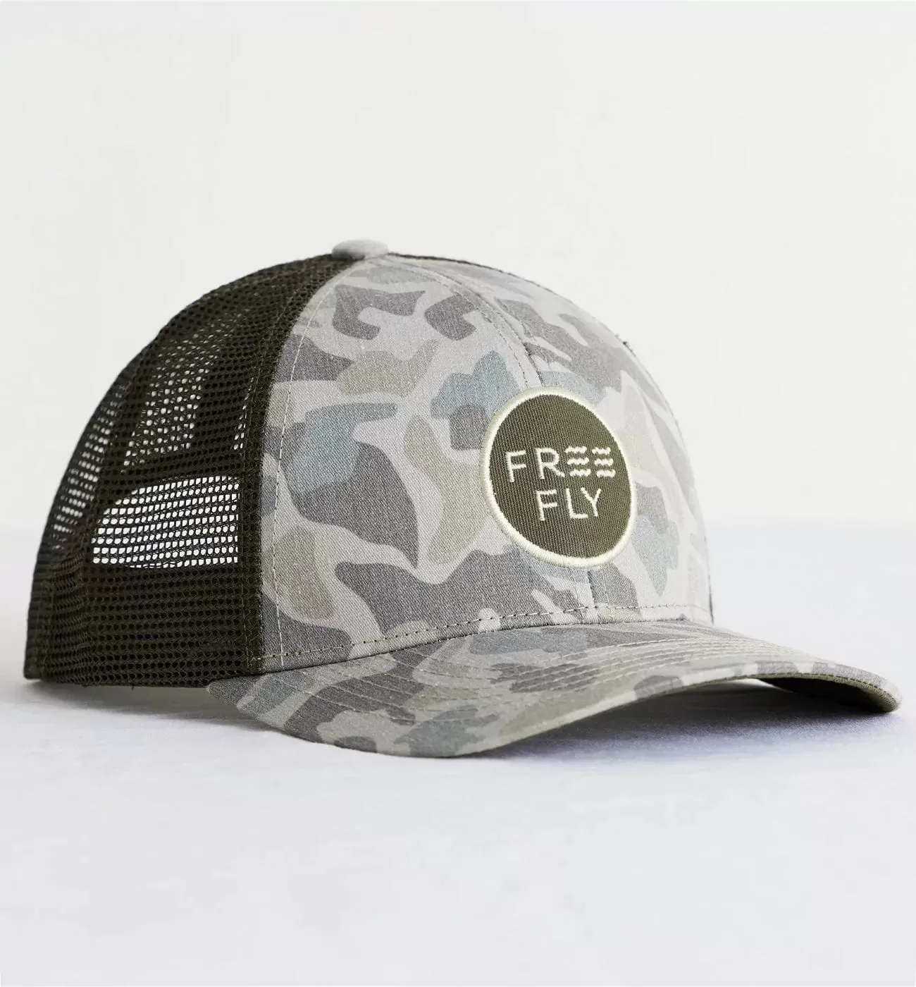 Free Fly Camo Trucker Hat