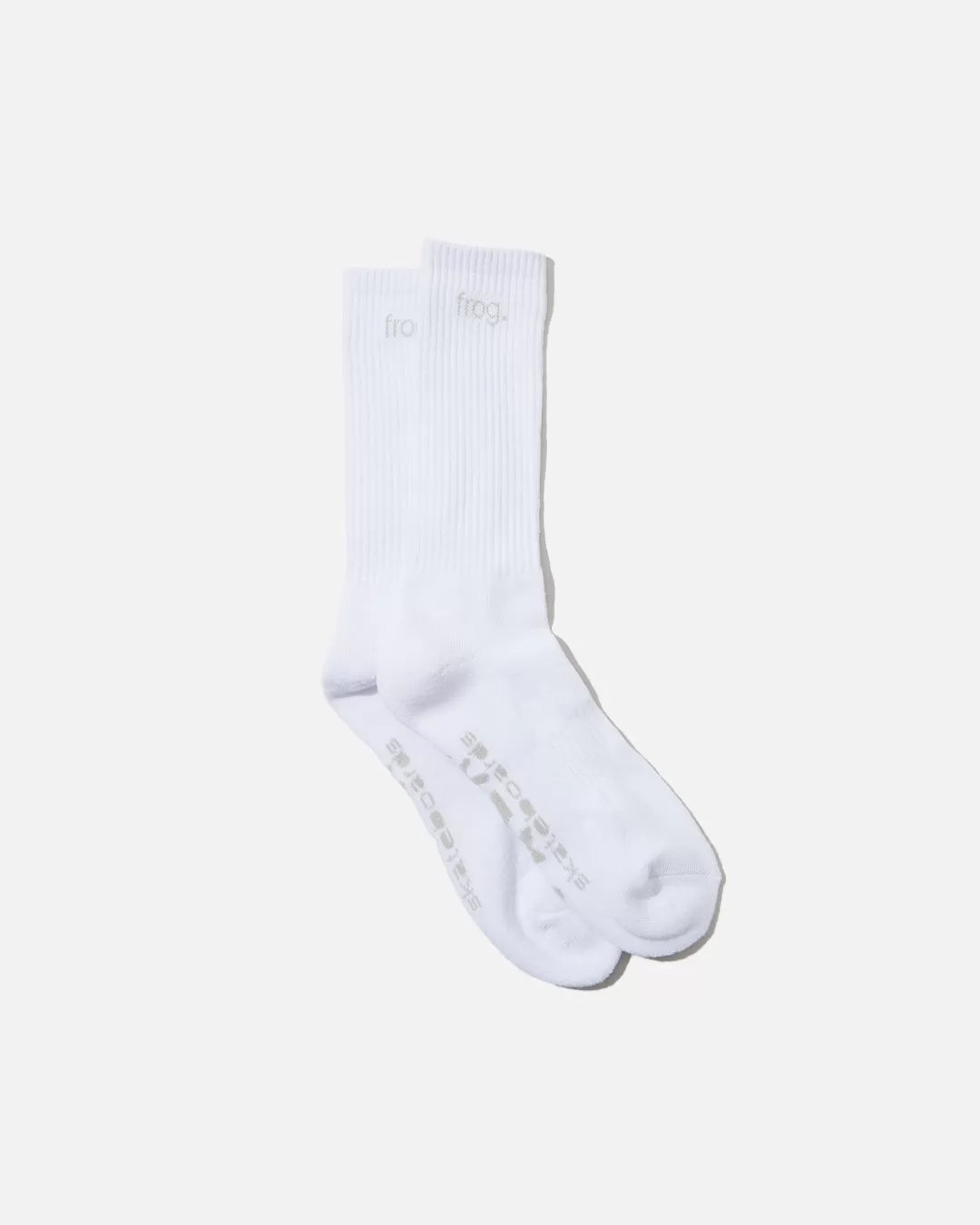 Frog Socks - White