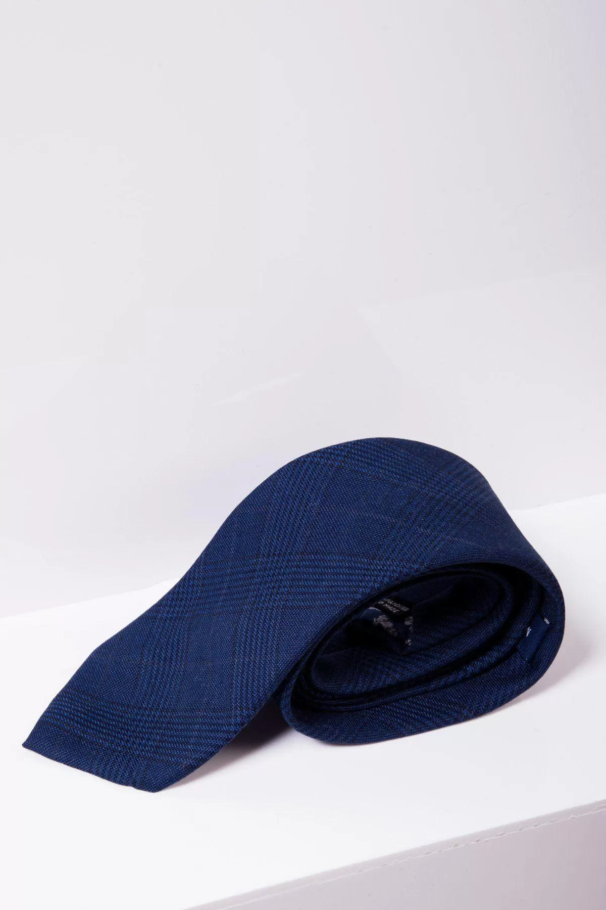 GEORGE - Blue Check Tie