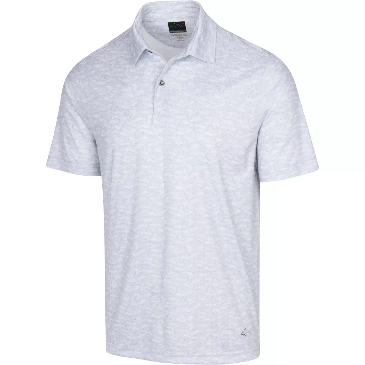 Greg Norman Lab Shark Shadow Polo