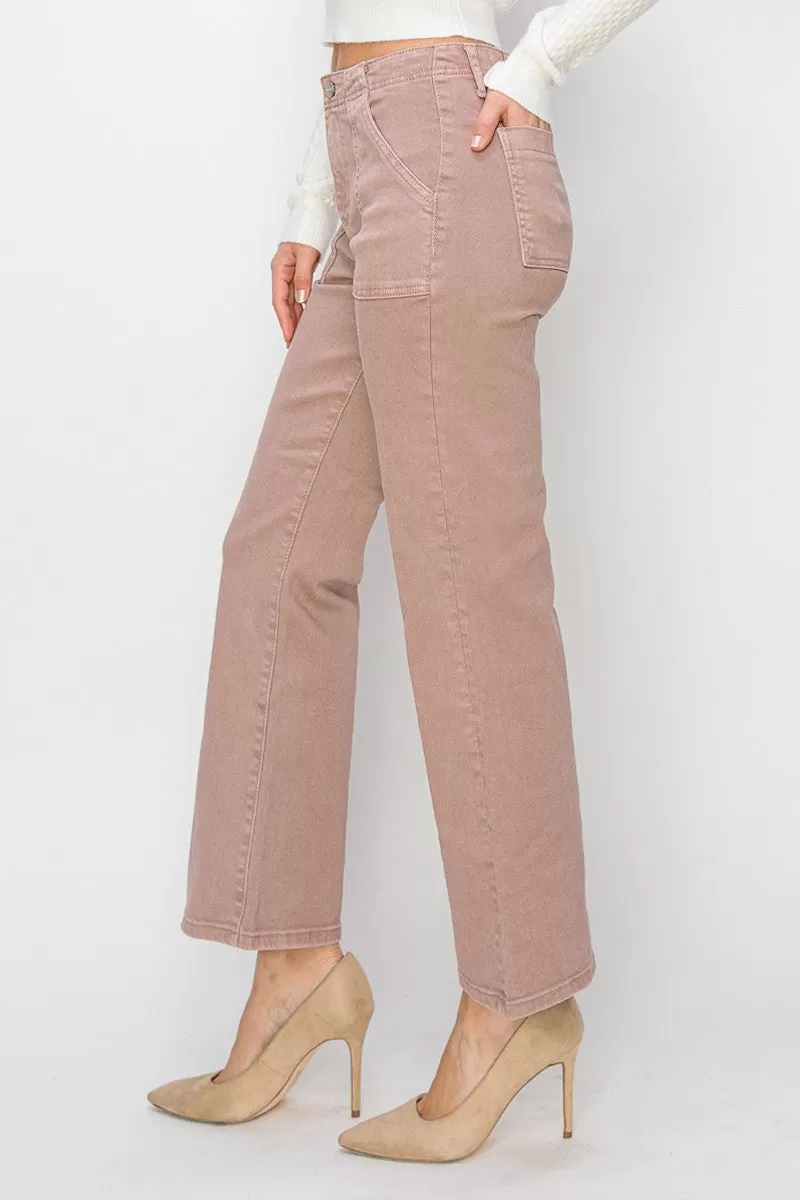 HR Patch Pocket Flare Pants