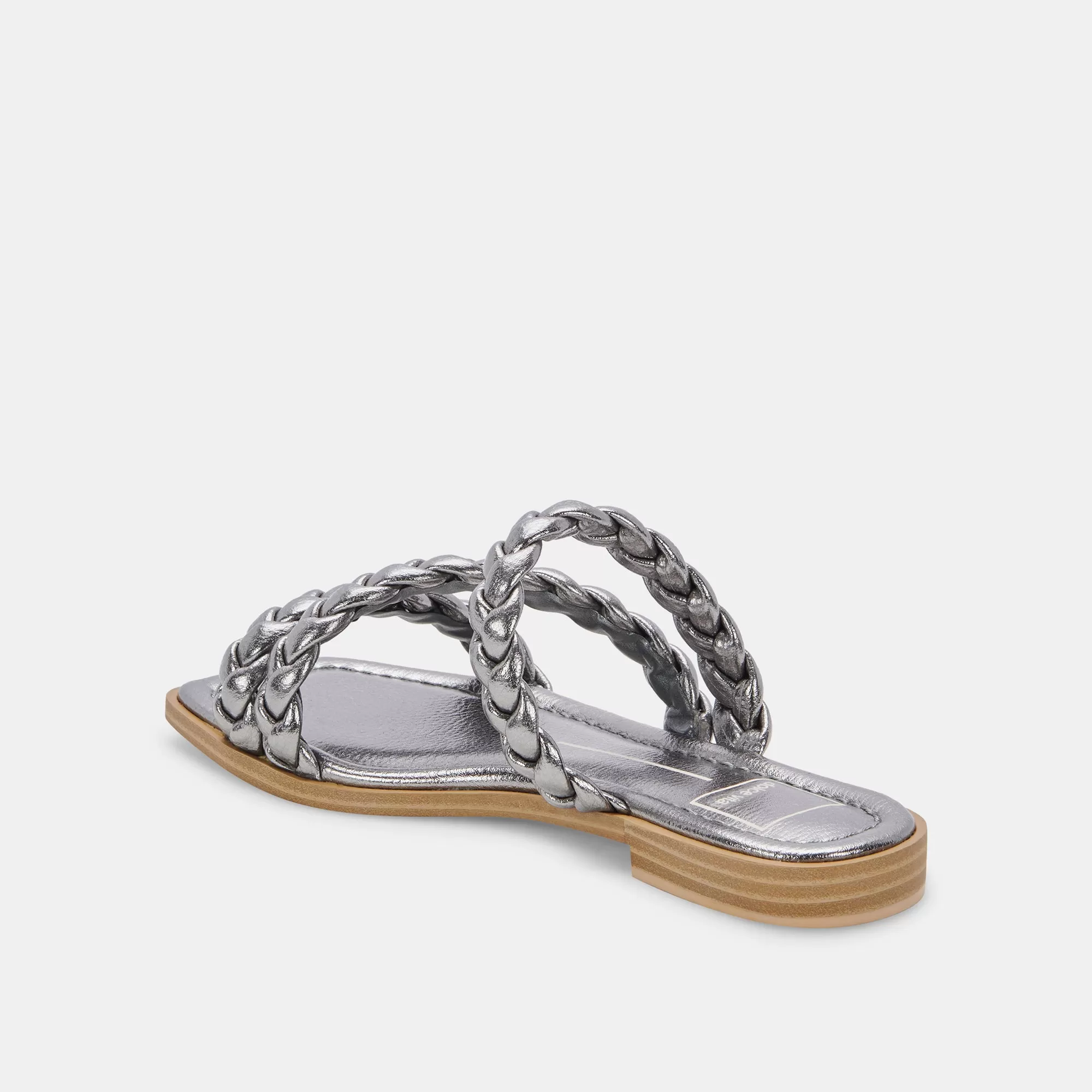 IMAN SANDALS GRAPHITE METALLIC STELLA