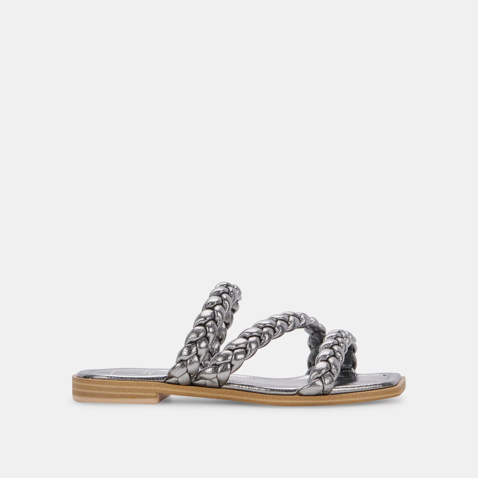 IMAN SANDALS GRAPHITE METALLIC STELLA