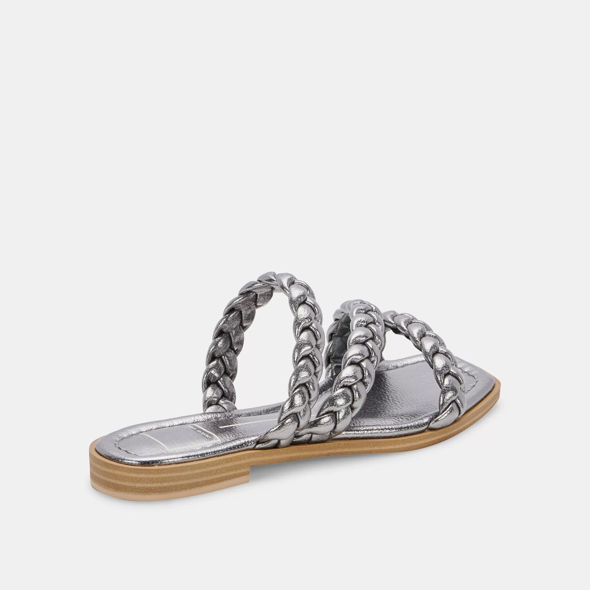 IMAN SANDALS GRAPHITE METALLIC STELLA