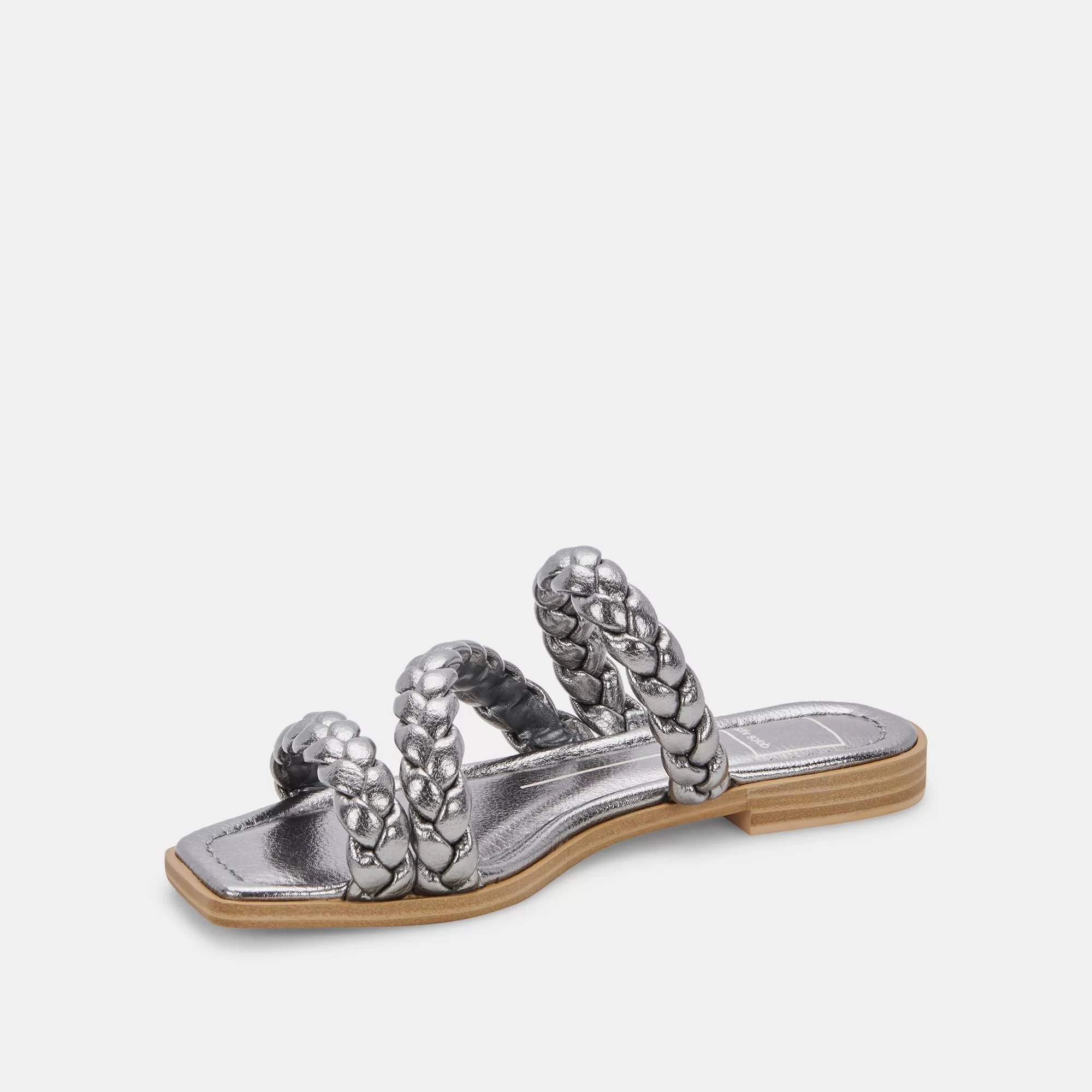 IMAN SANDALS GRAPHITE METALLIC STELLA