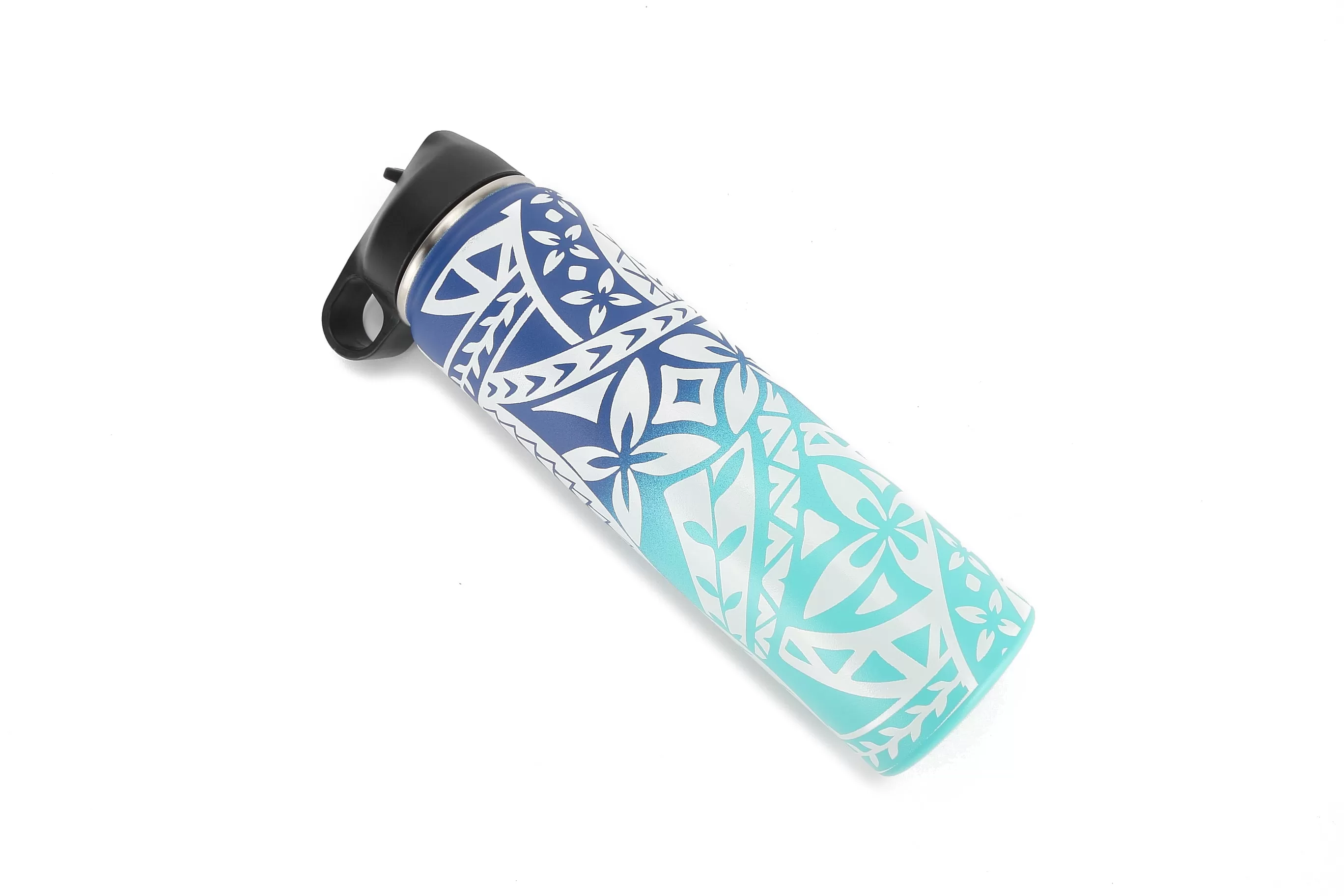 Insulated Water Bottle 24oz Tapa Blue-Aqua