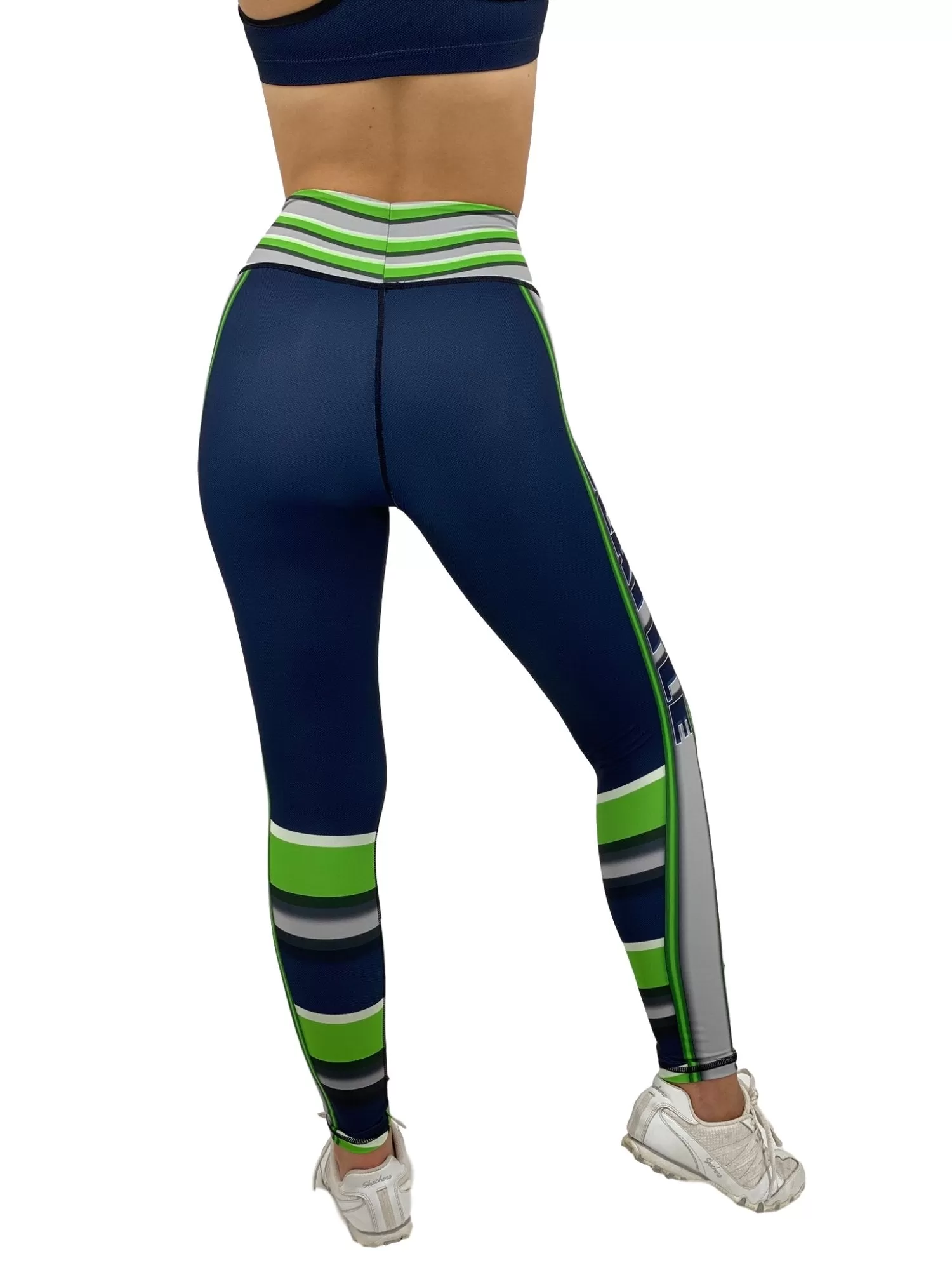 Jean Seattle Football Leggings