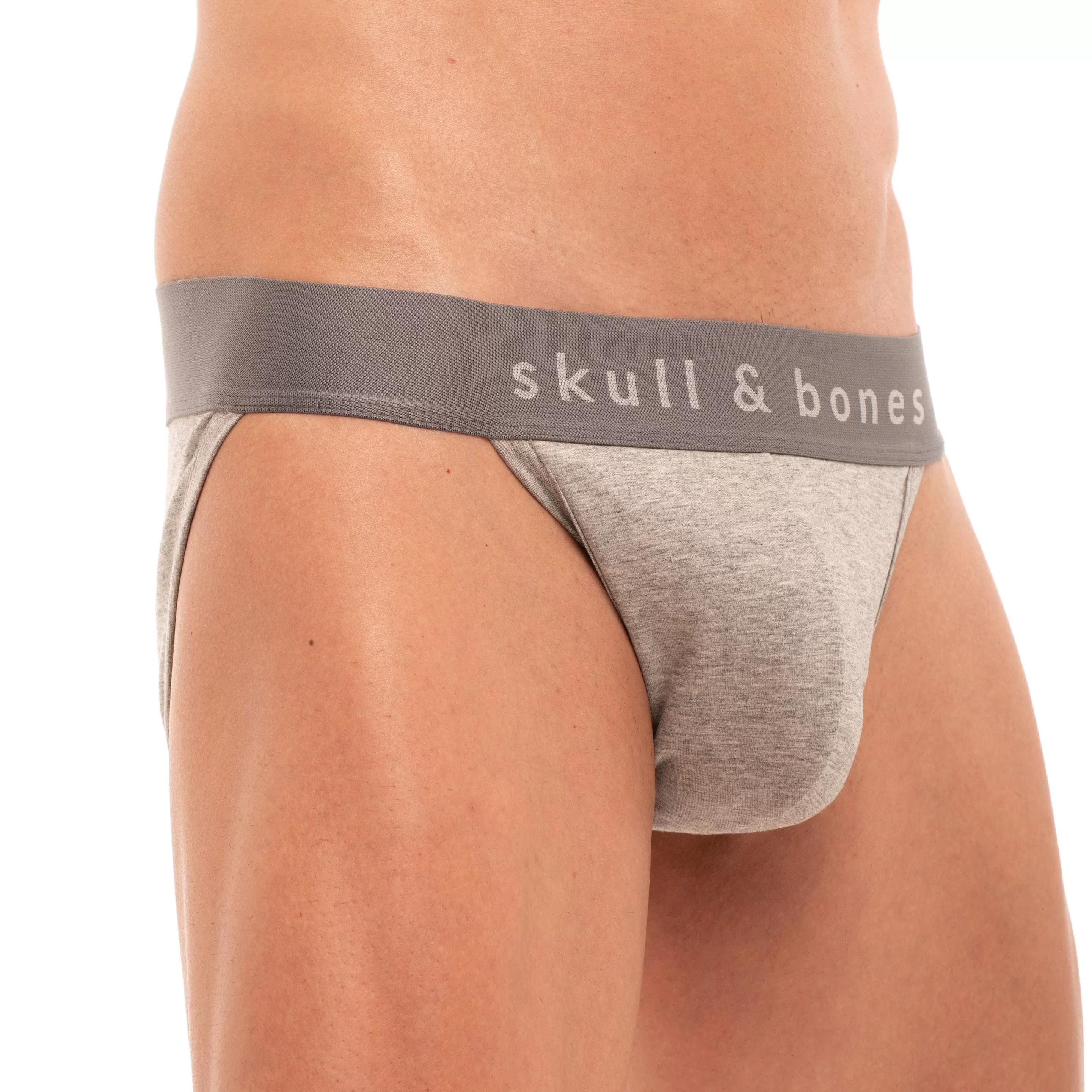 Just the Bones Sport Brief Grey