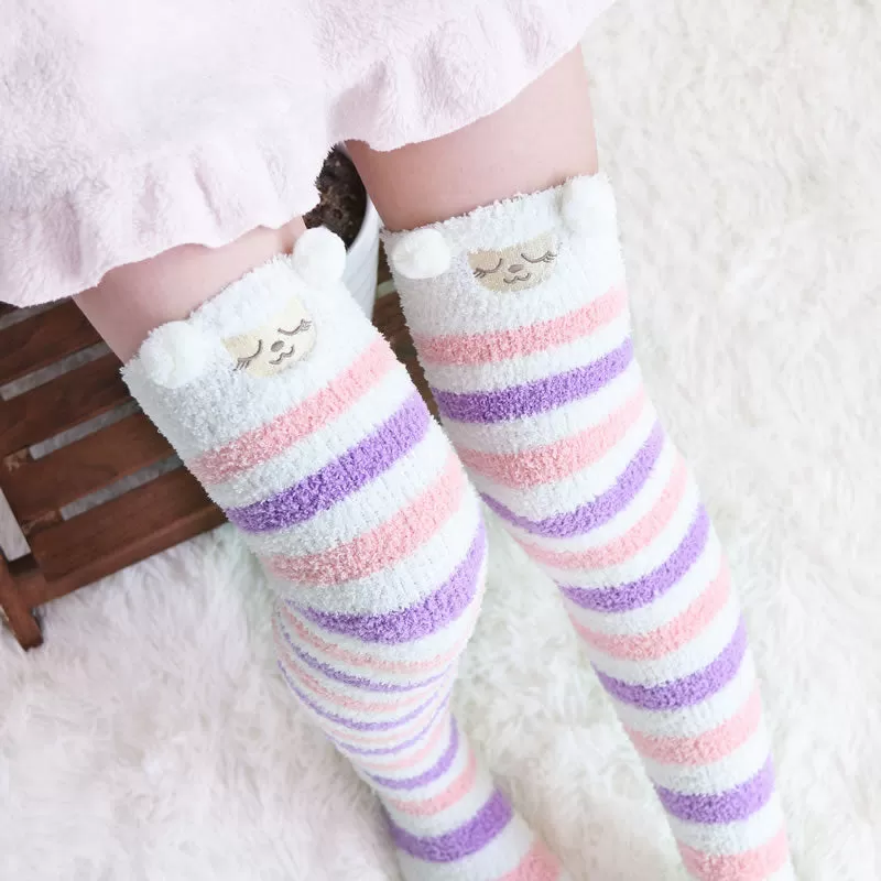 Kawaii Soft Plush Stockings AD11807