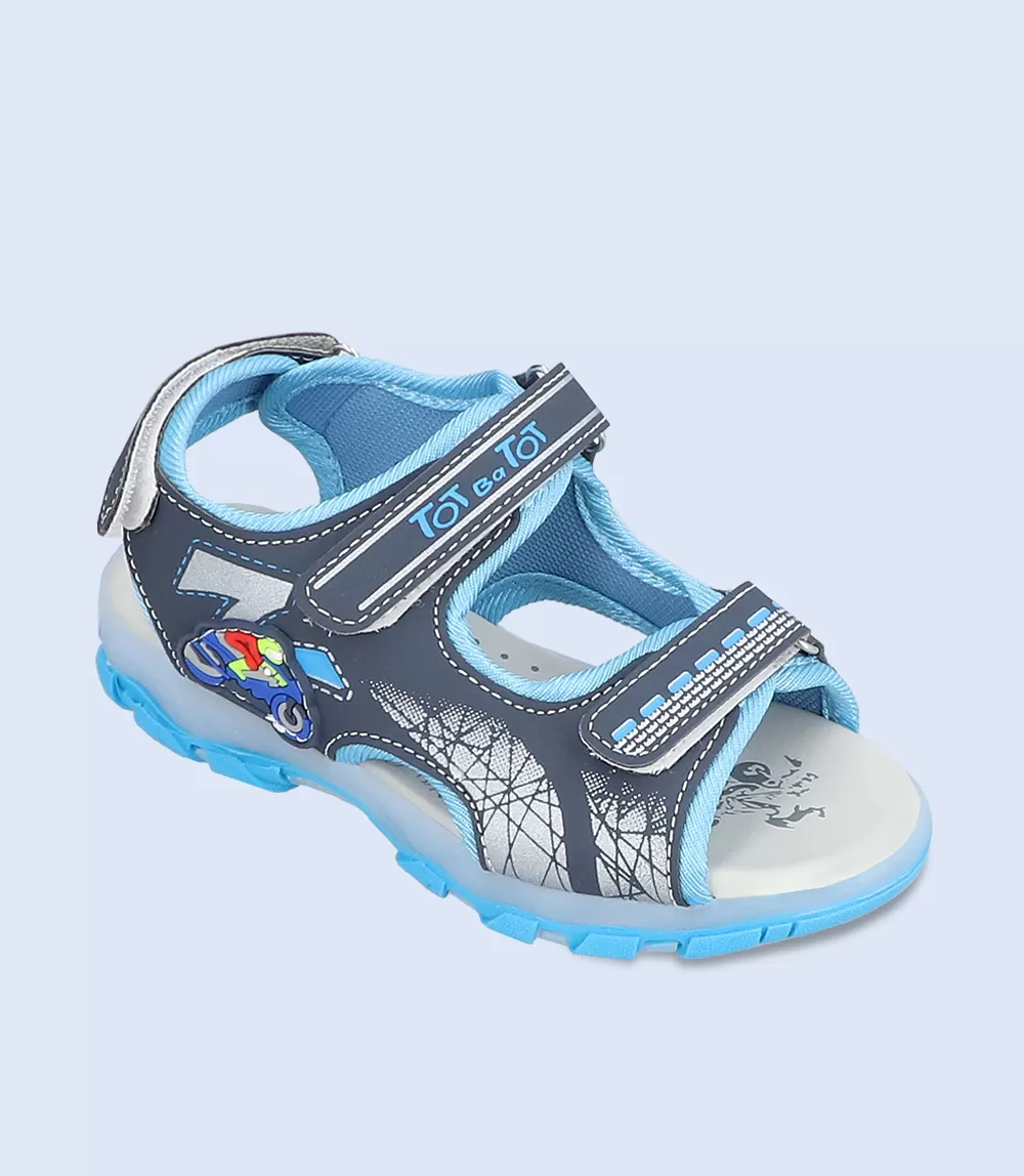 KB0156-BLUE-Boys Sandal