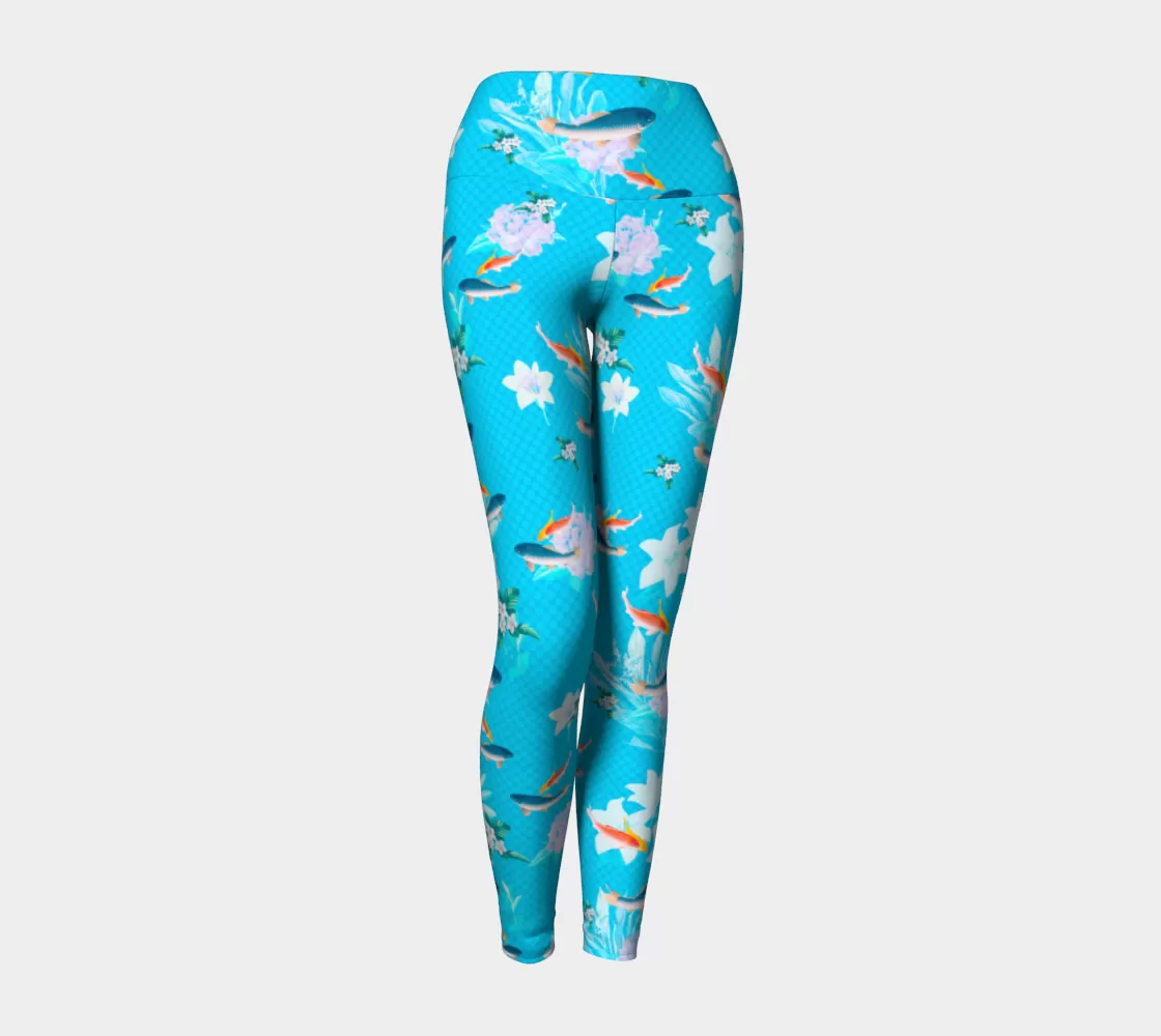 Koi Paradise Yoga Leggings