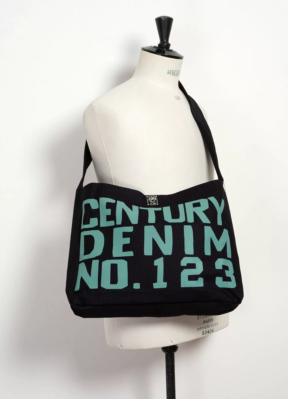 KOUNTRY BOOK BAG | Century Denim Bag | Indigo