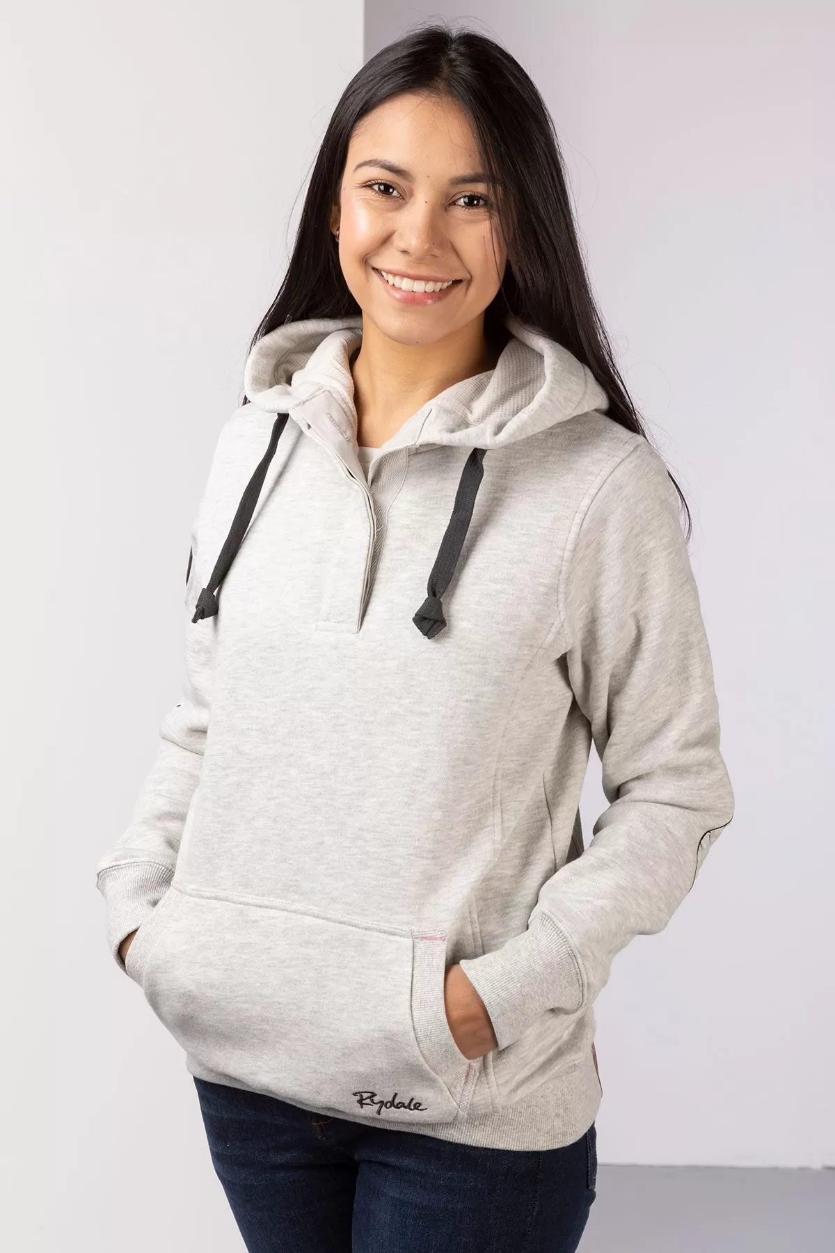 Ladies Button Hoody with Number