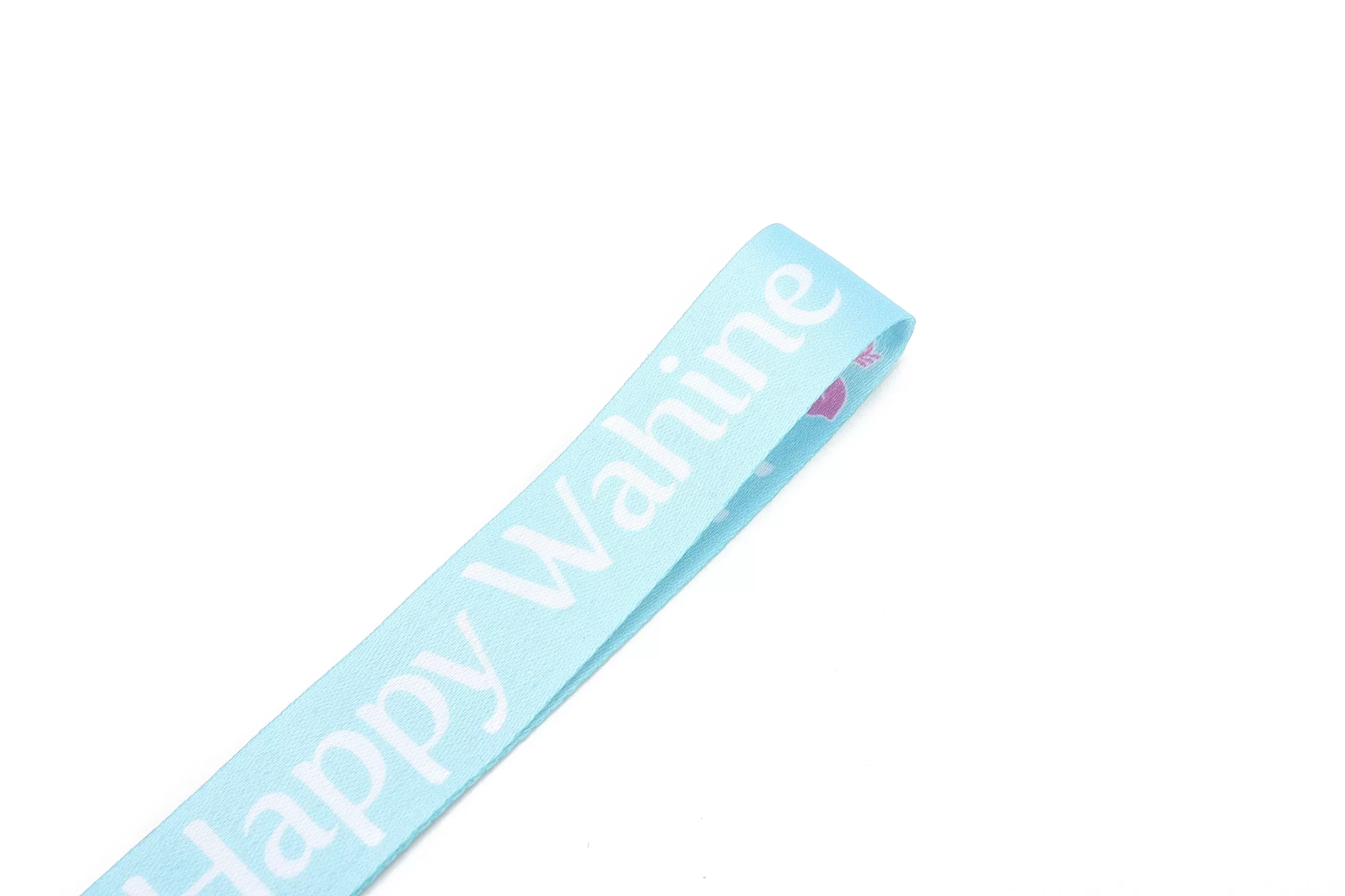 Lanyard Short Happy Wahine Blue