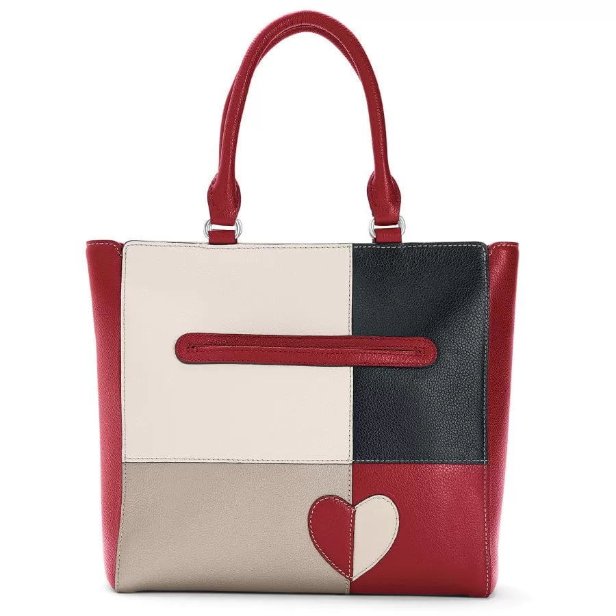 Love Patch Handheld Tote