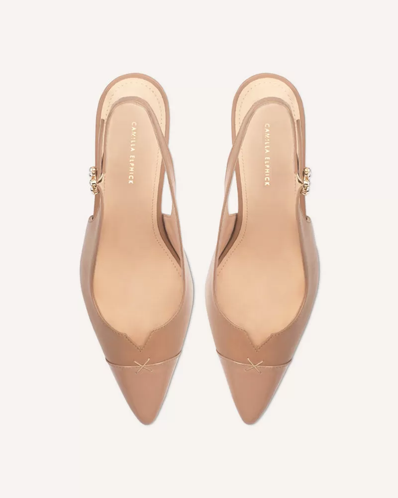 Lucia Tan Slingback