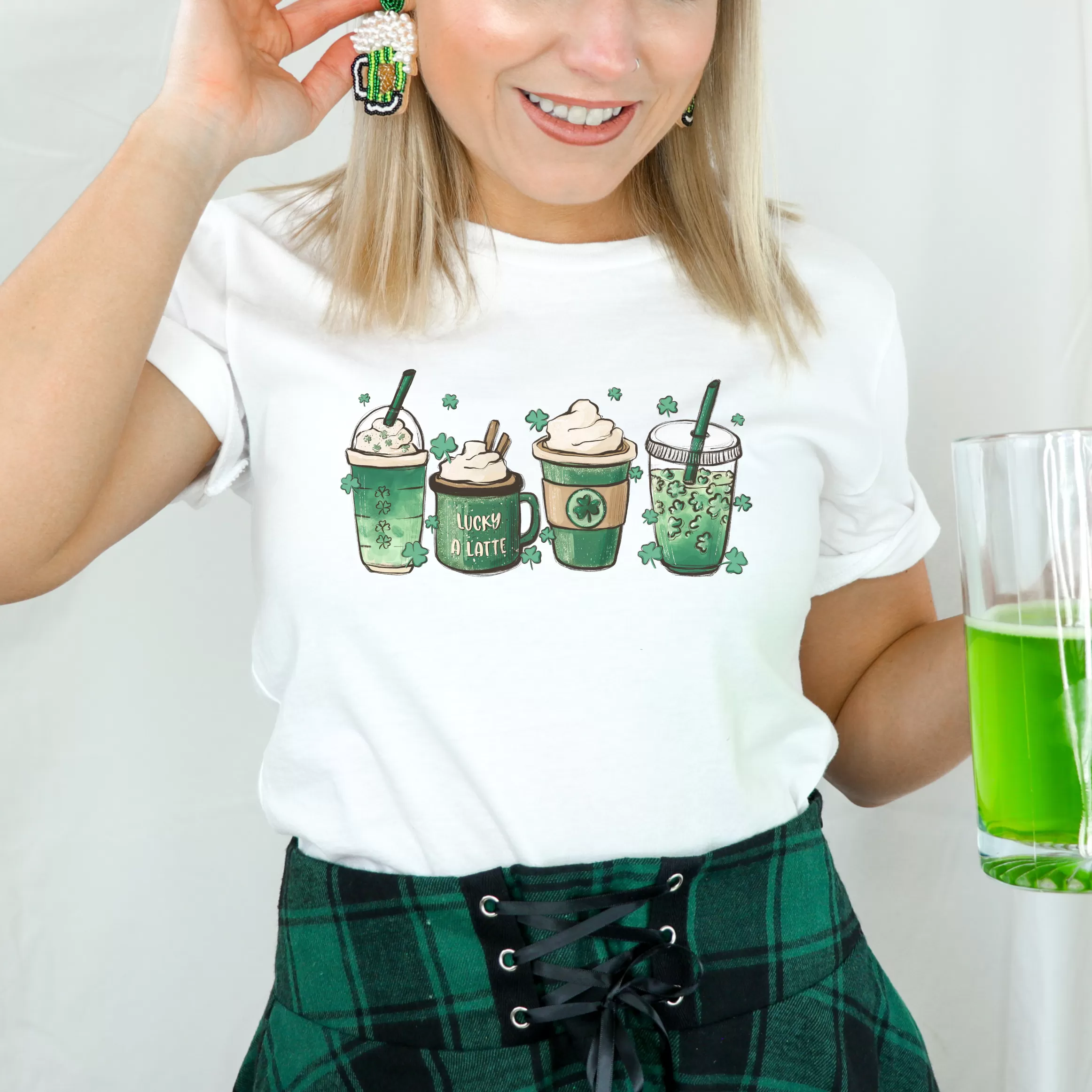 Lucky a Latte Tee