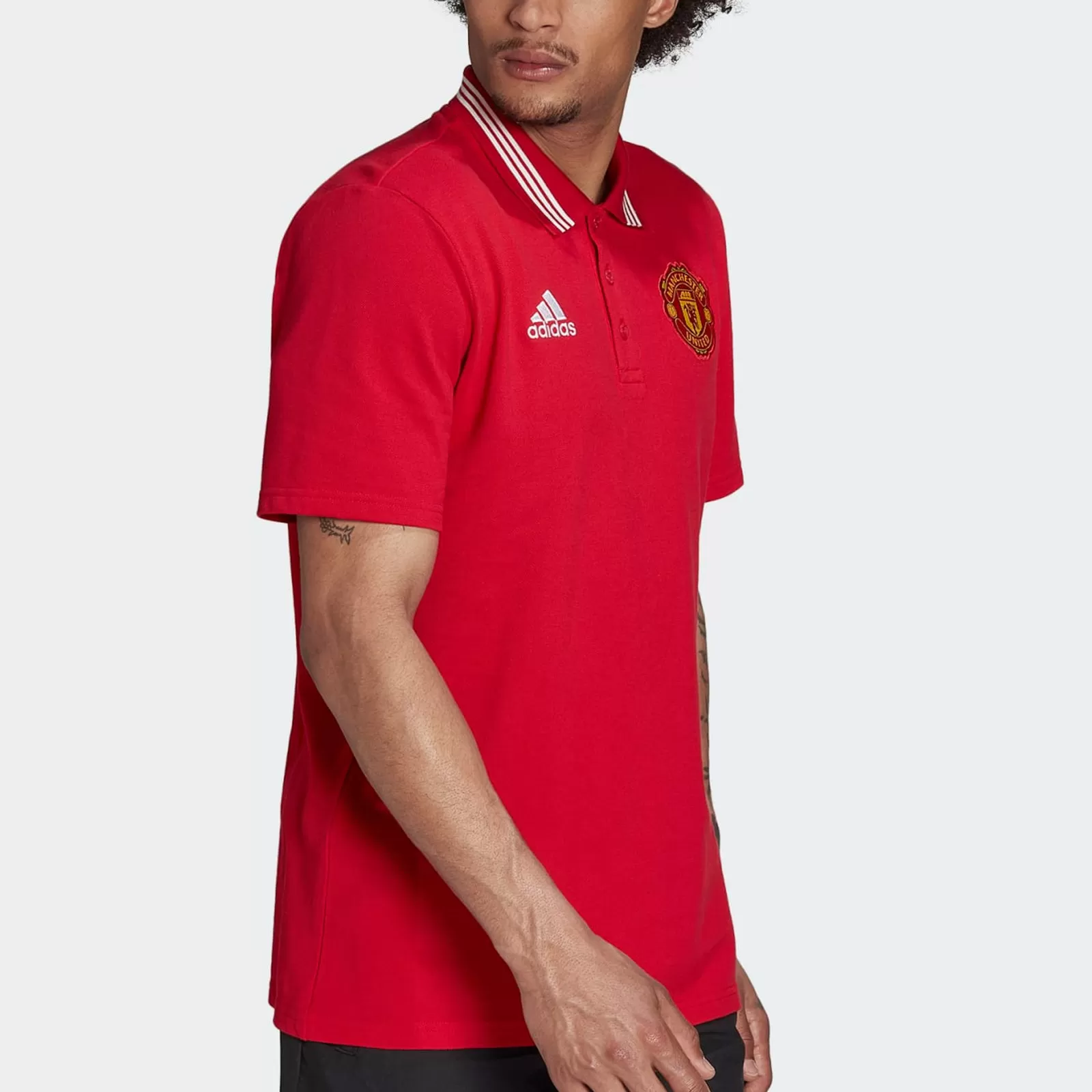 Manchester United Men's DNA Polo Shirt Football (Soccer) by adidas