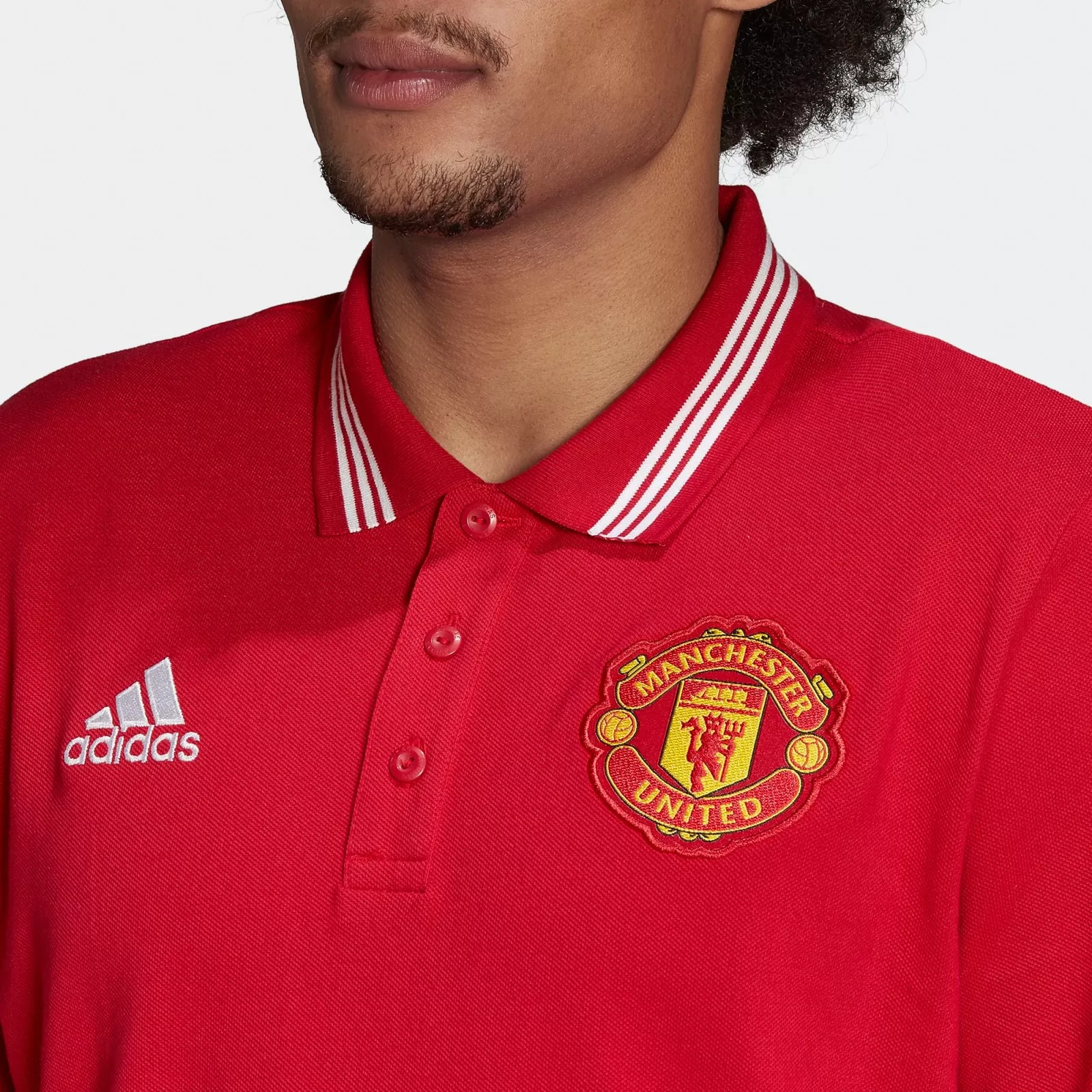 Manchester United Men's DNA Polo Shirt Football (Soccer) by adidas