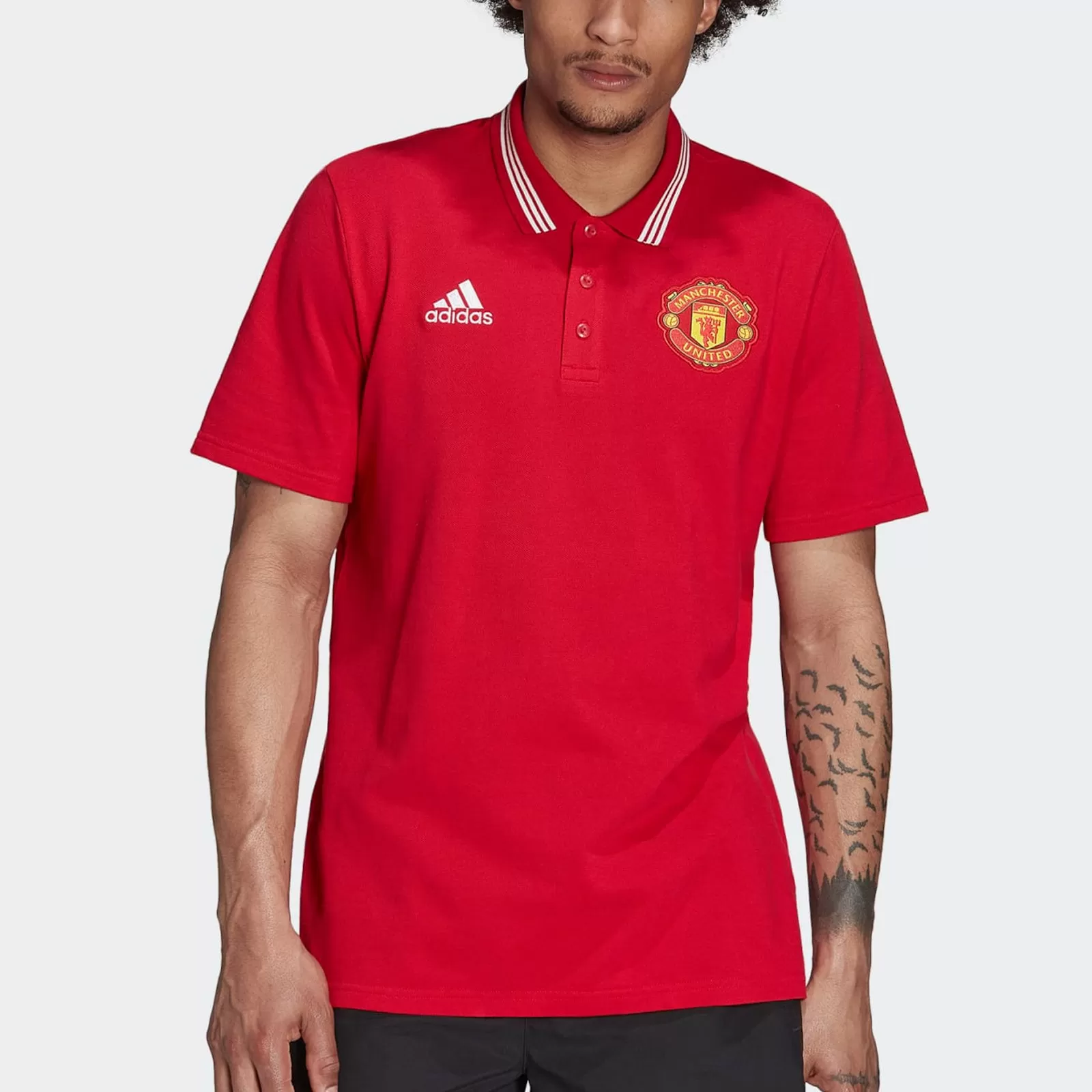 Manchester United Men's DNA Polo Shirt Football (Soccer) by adidas