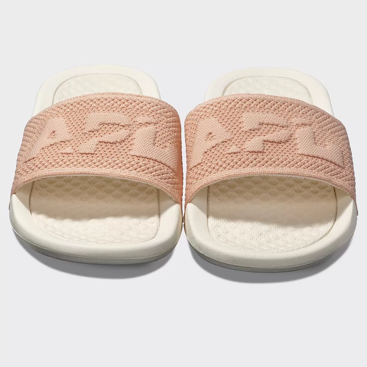 Men's Big Logo TechLoom Slide Ivory / Blush