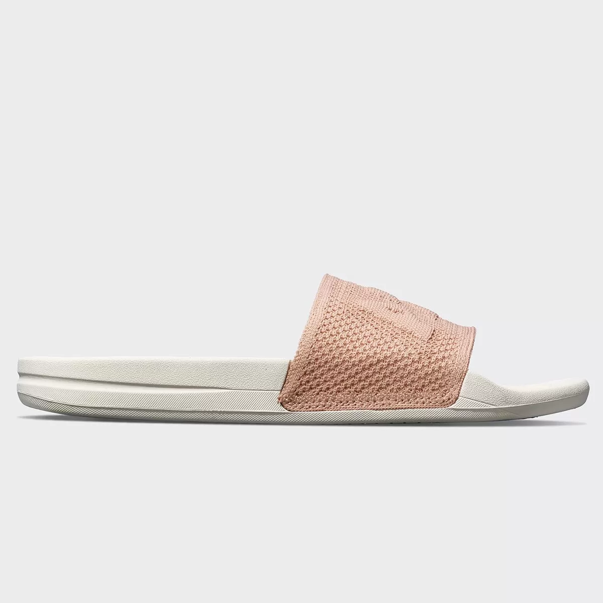 Men's Big Logo TechLoom Slide Ivory / Blush