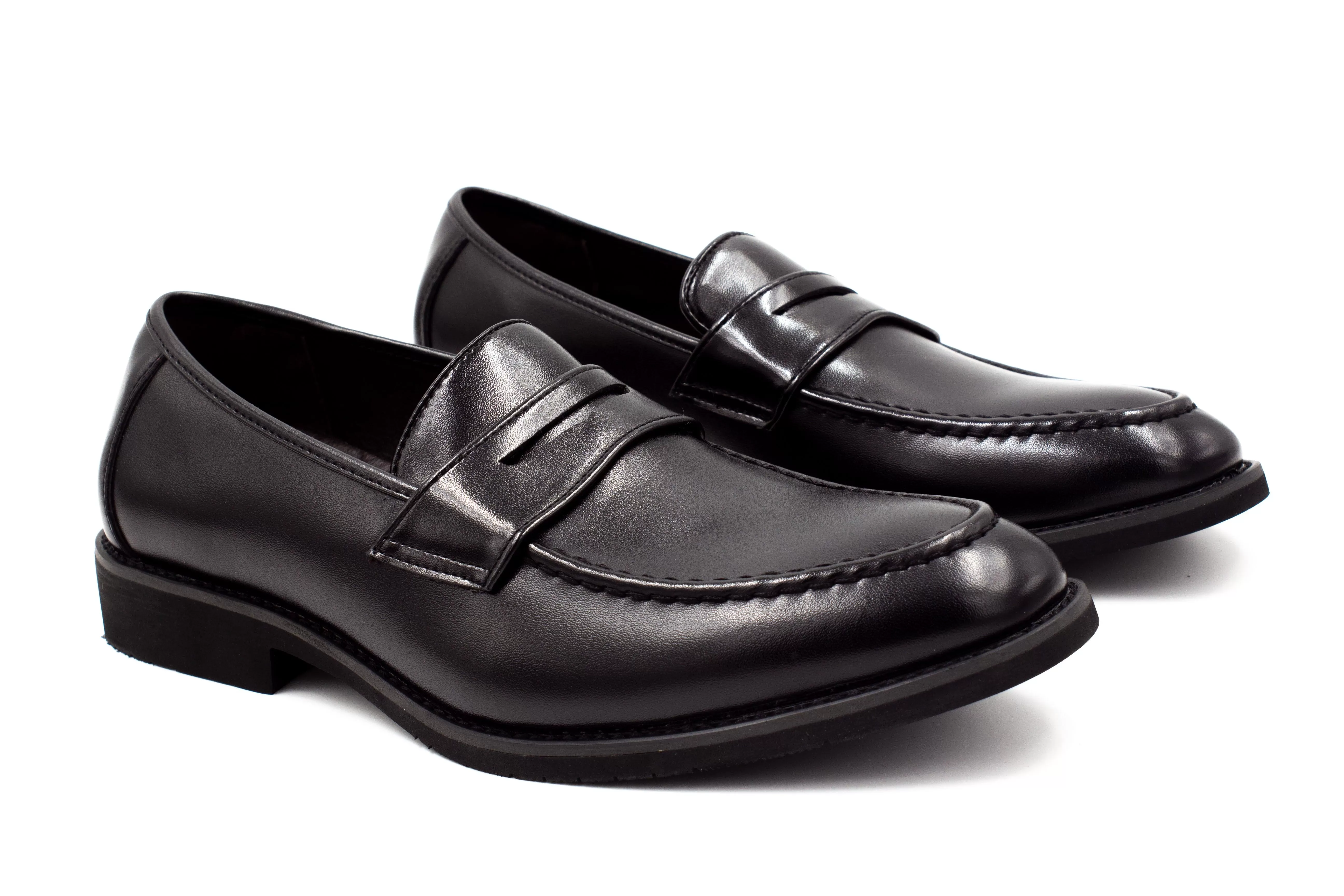 Mens Oslo Loafers - Matte Black