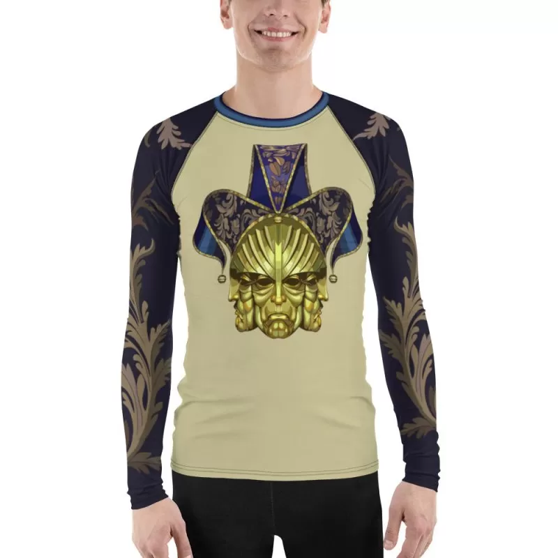 Men's Rash Guard - Carnival Eozin