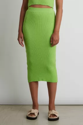 MIA TUBE SKIRT | LIME