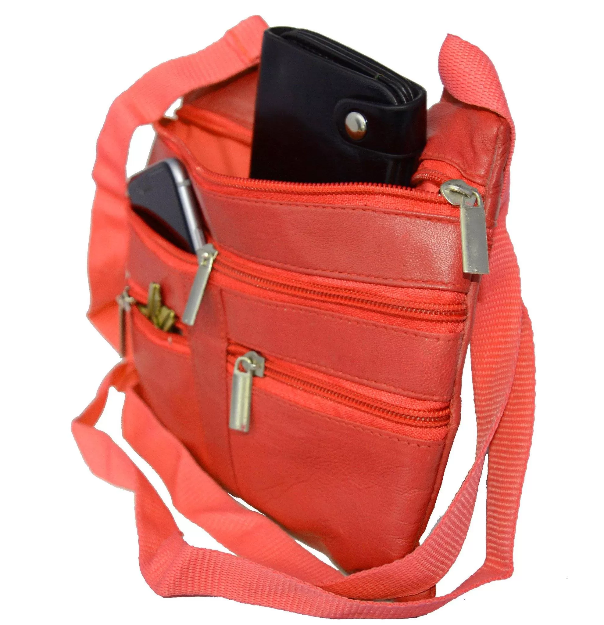 Multi Purpose Leather Mini Crossbody Purse