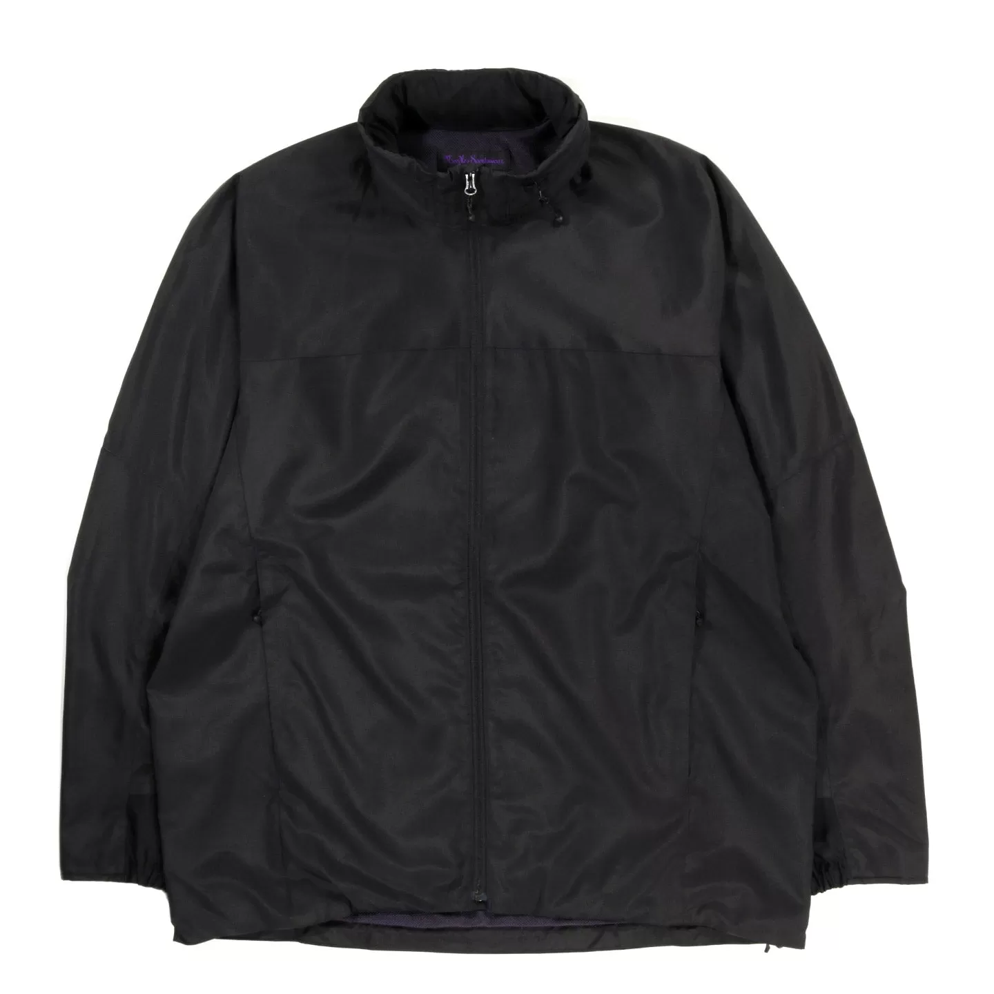 NEEDLES SPORTSWEAR S.B. JACKET POLY BRUSHED TAFFETA BLACK