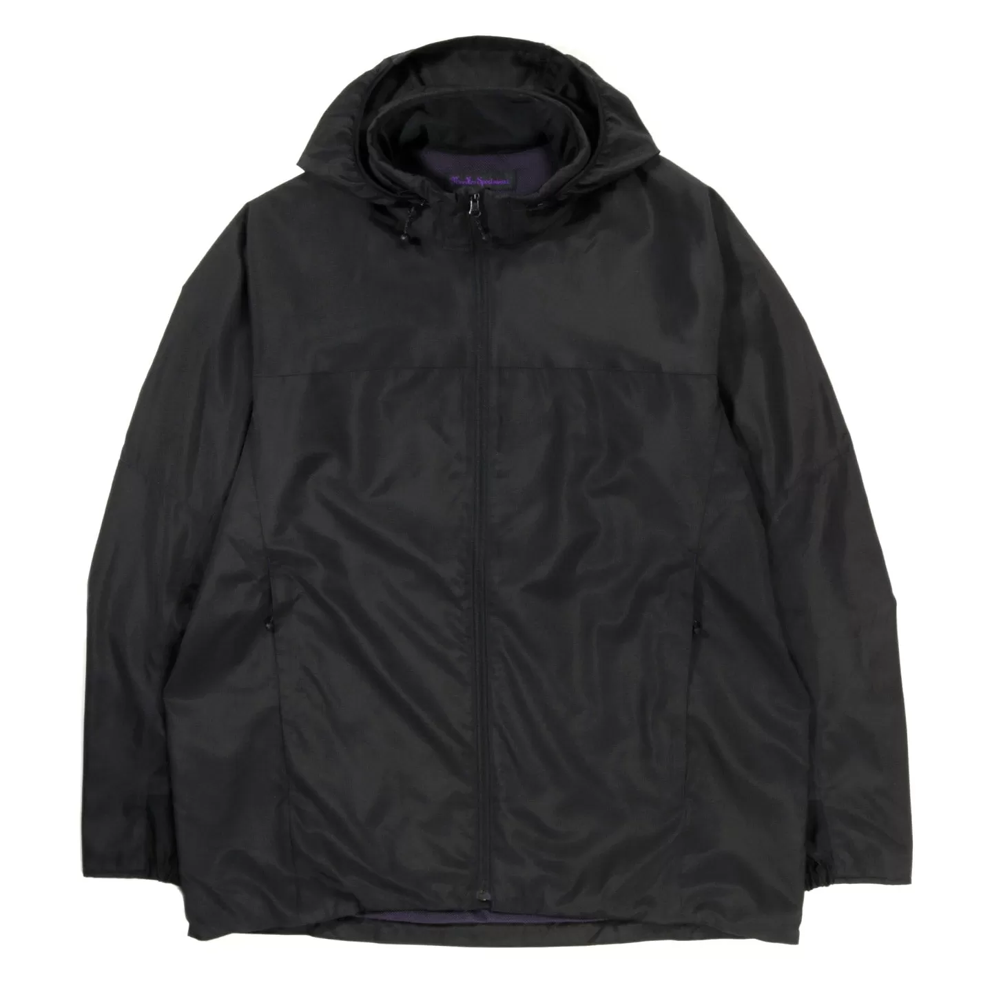 NEEDLES SPORTSWEAR S.B. JACKET POLY BRUSHED TAFFETA BLACK