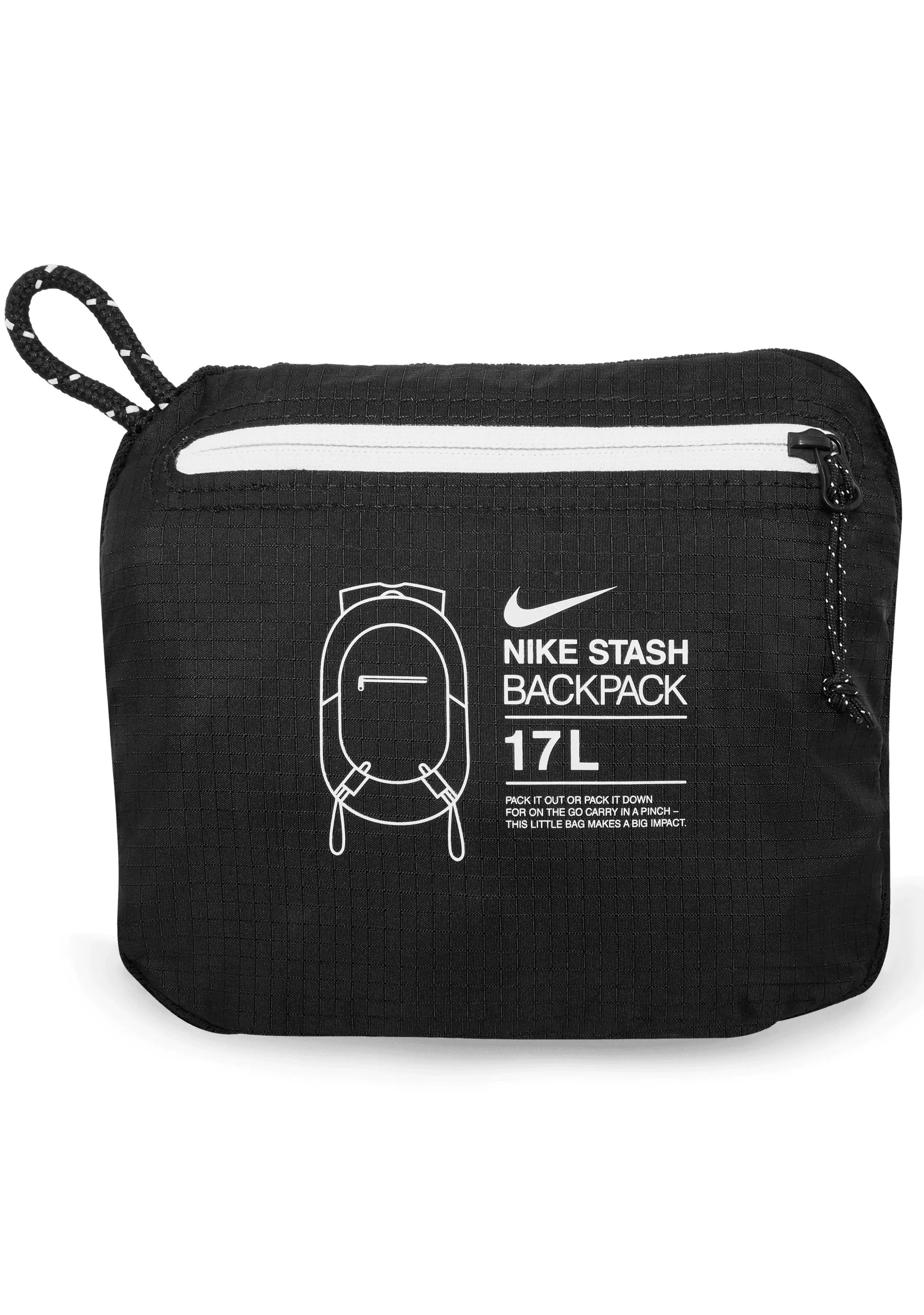 NIKE STASH BACKPACK (17L) <BR> DB0635 010