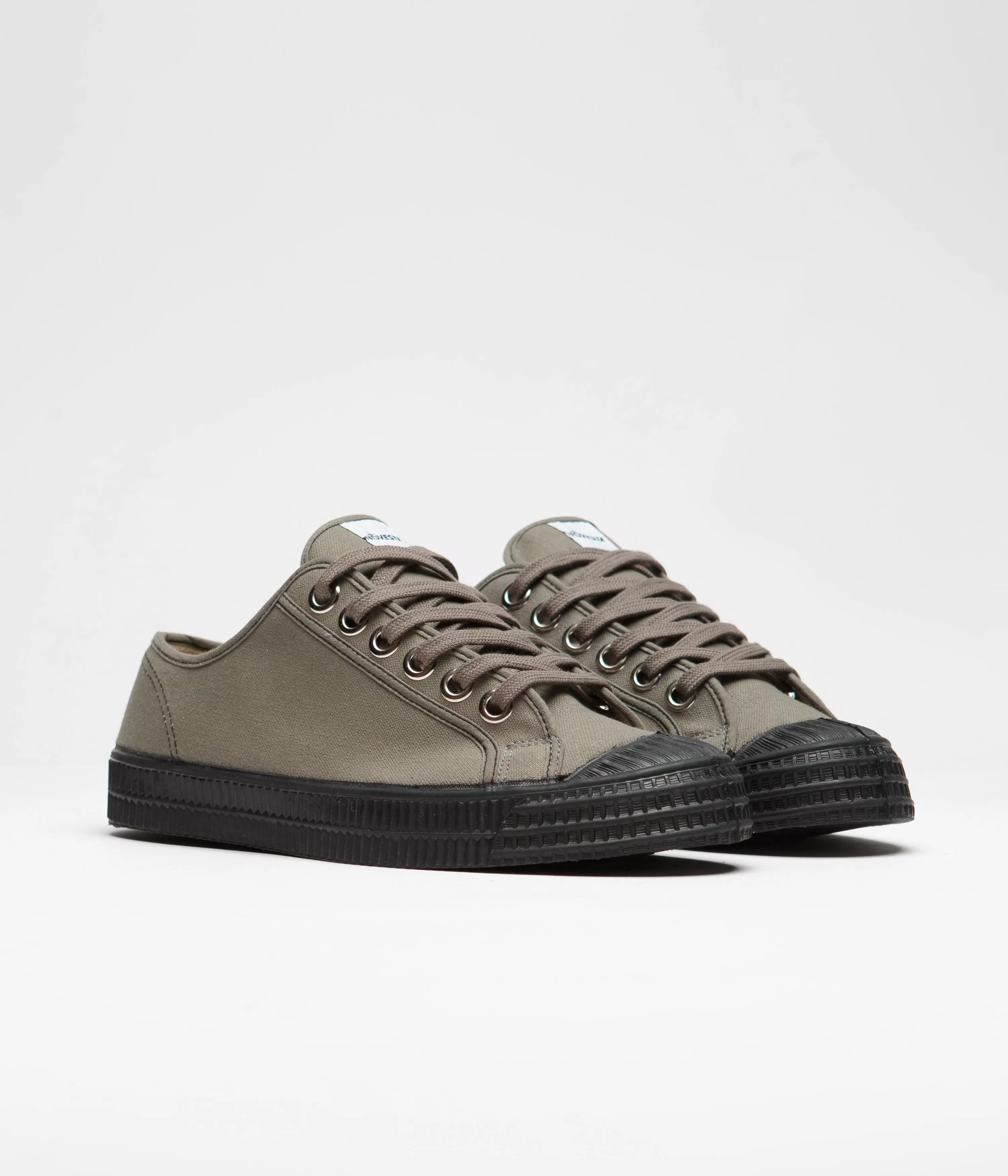 Novesta Star Master Contrast Stitch Shoes - 26 Grey / 60 Black / 615 Black