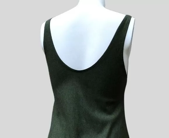 Organic cotton or wool tunic tank top