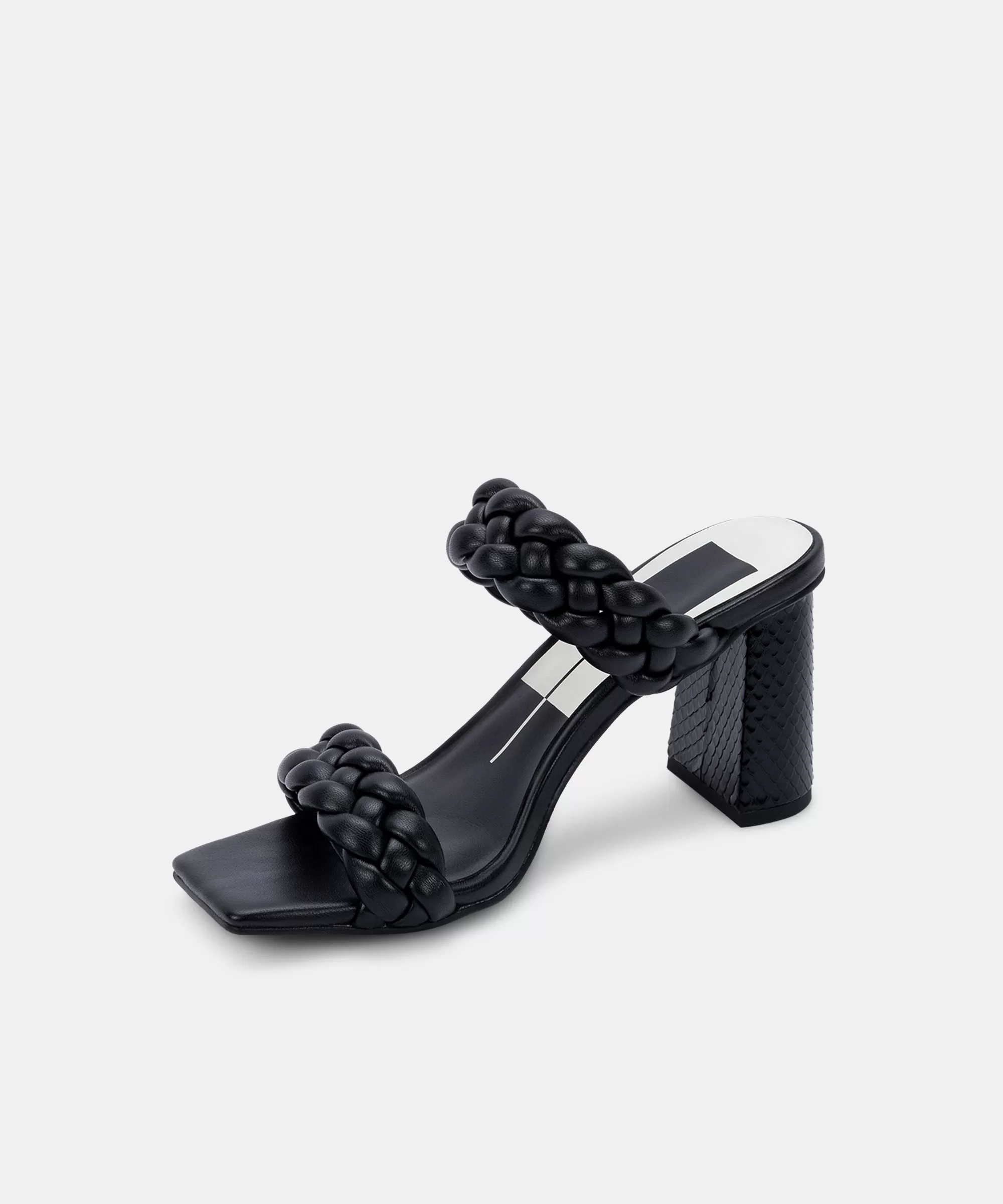 PAILY WIDE HEELS BLACK STELLA