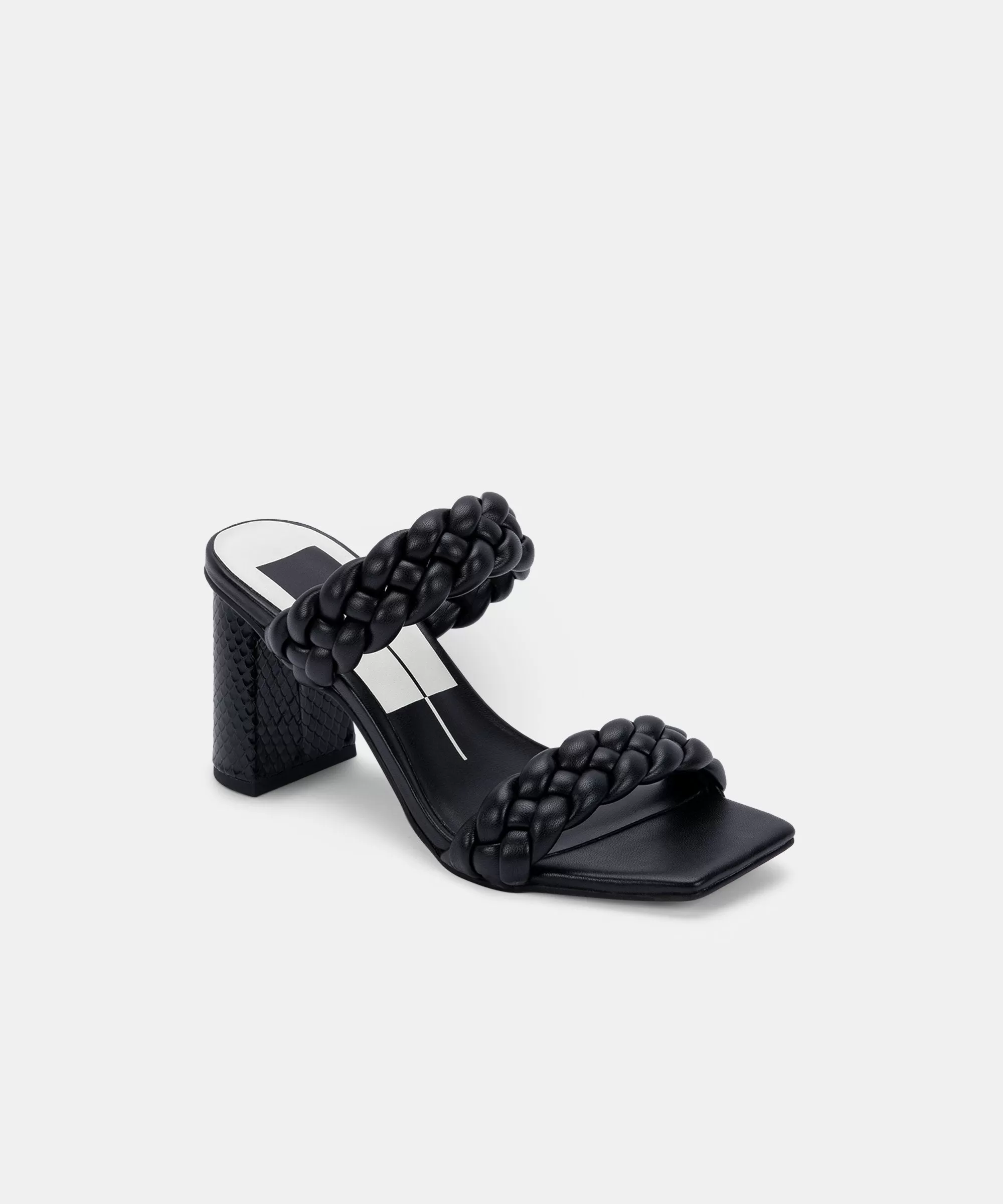 PAILY WIDE HEELS BLACK STELLA