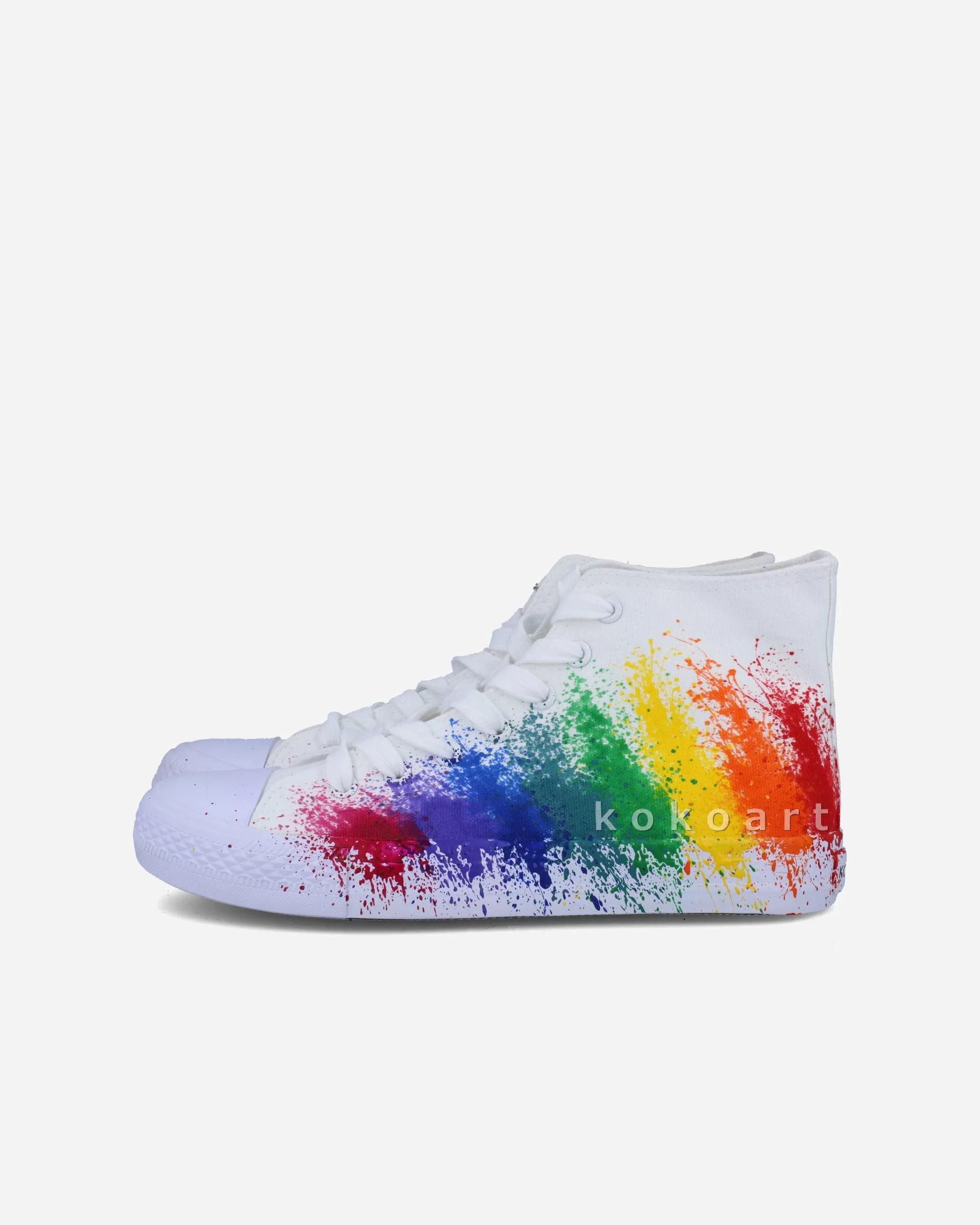 Paint Splatter Hand Painted Shoes