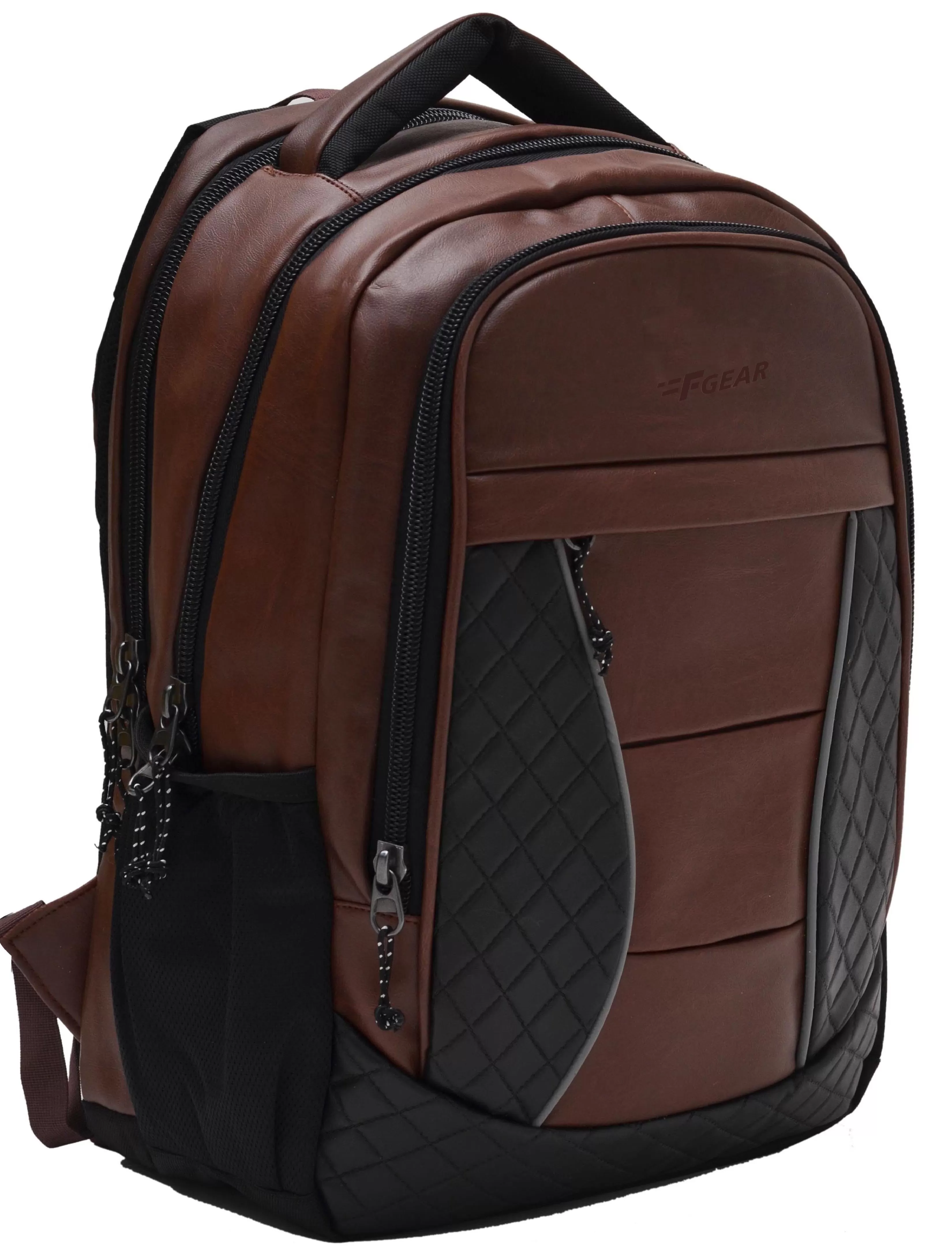 President 32L Brown Laptop Backpack