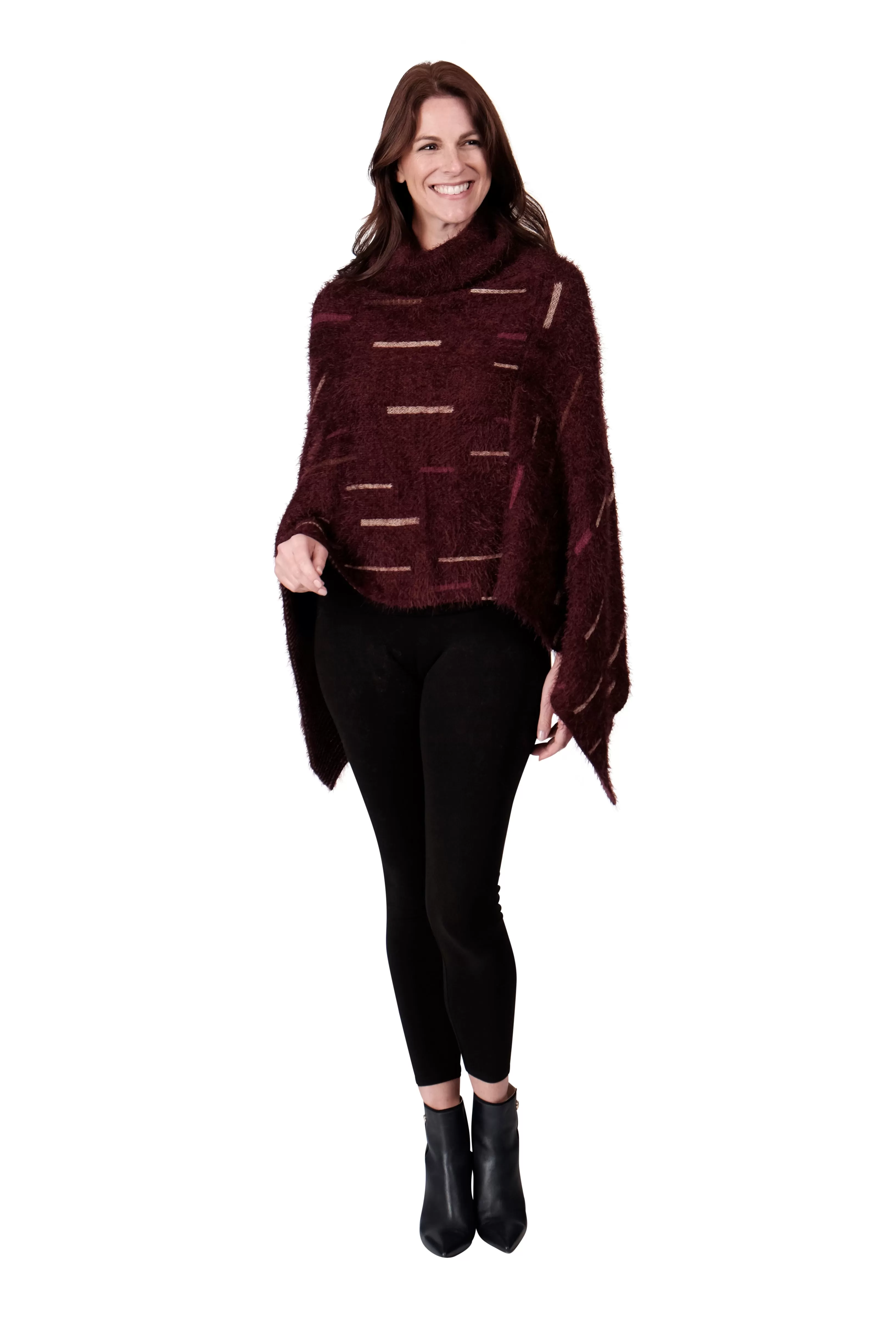 Rachel Turtleneck Sweater Poncho