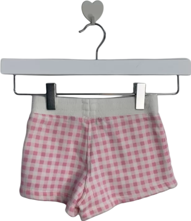 Ralph Lauren Pink Checkered Shorts UK 2T