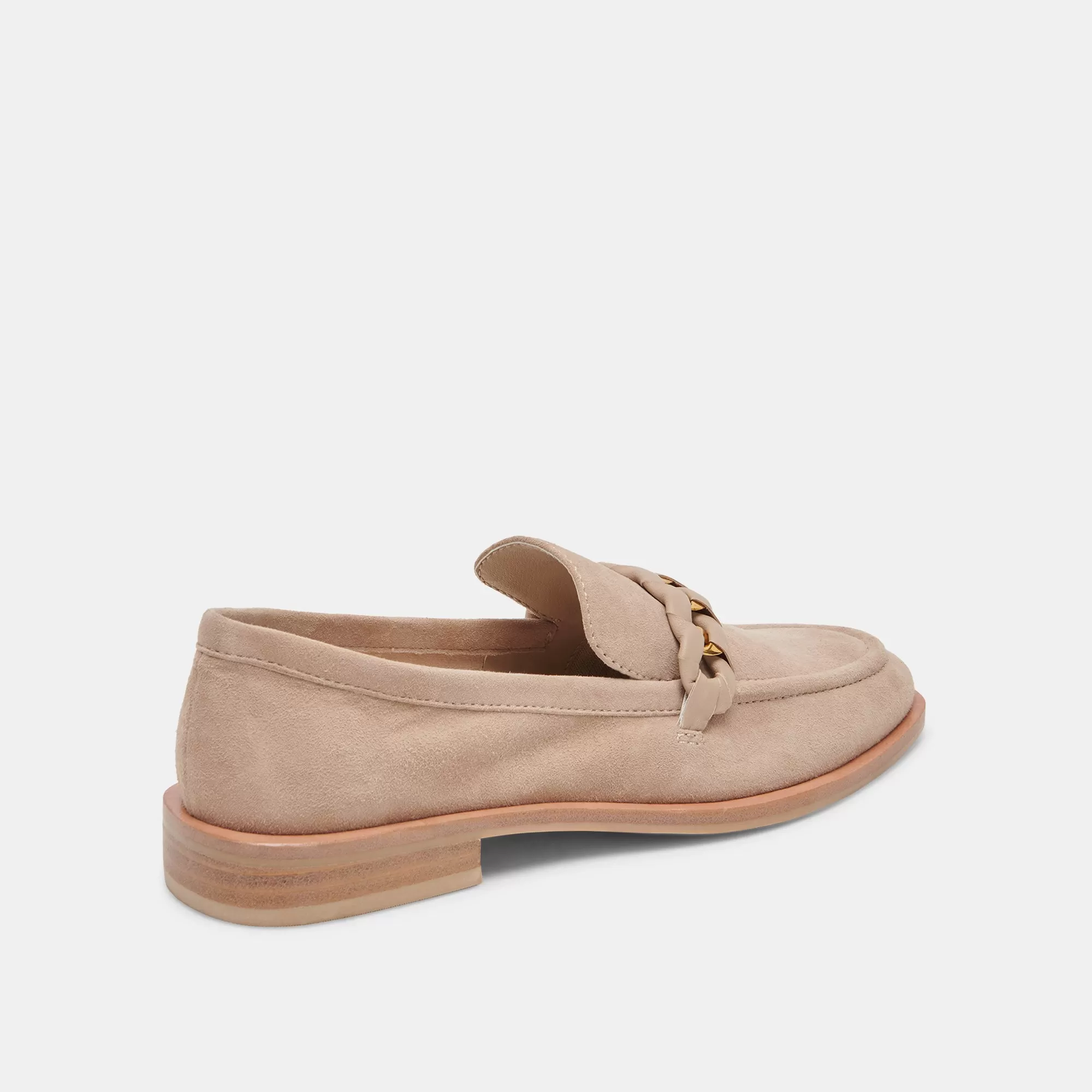 SALLIE FLATS TAUPE SUEDE