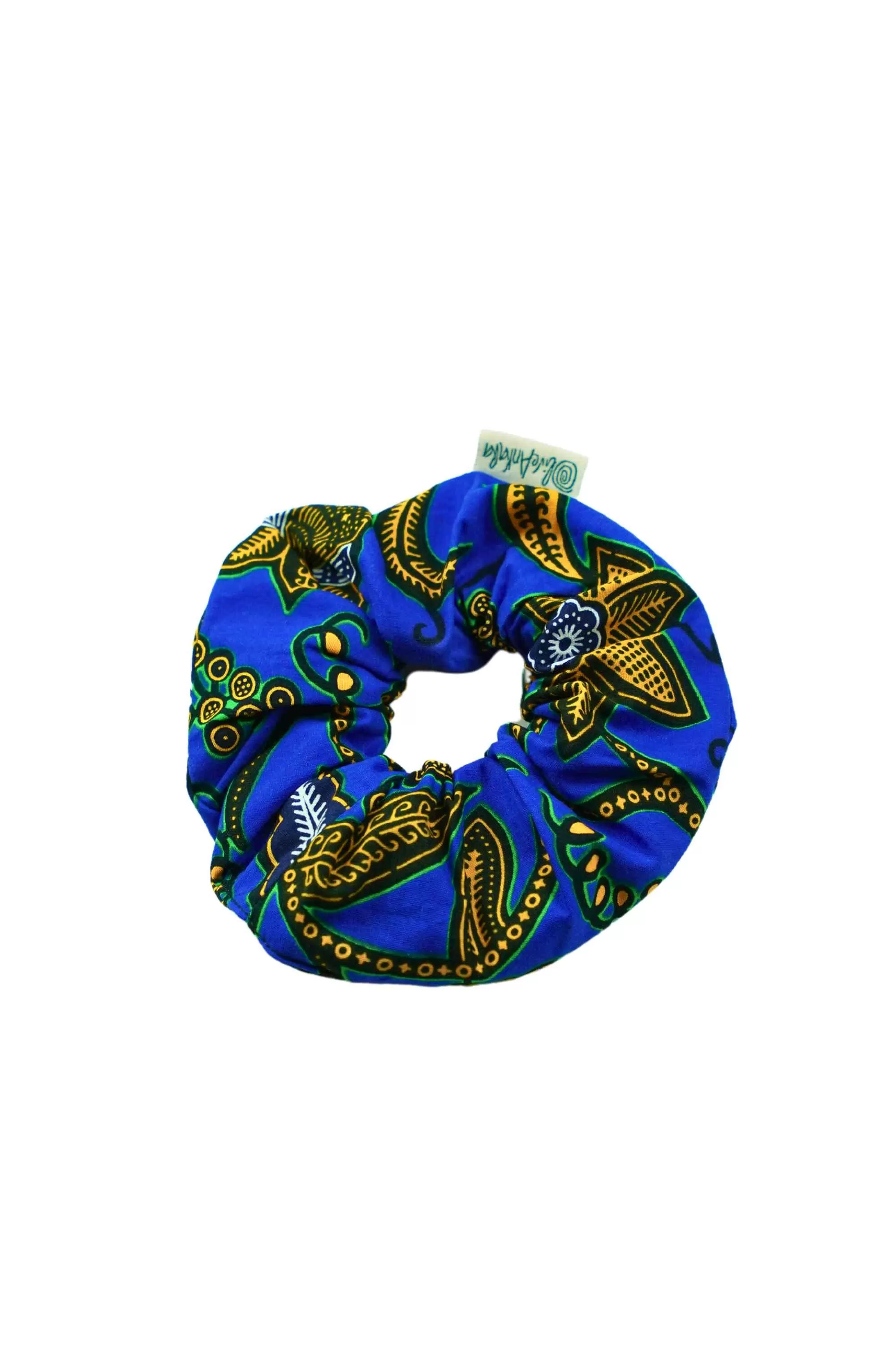 Scrunchie African Ankara Wax Cotton Print - 233